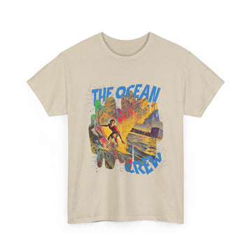 Unisex Heavy Cotton Tee Surf Ocean