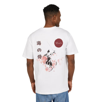 The Samurai of the Ocean Sun- Unisex Heavy Oversize T-Shirt