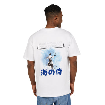 The Samurai of the Ocean- Unisex Heavy Oversize T-Shirt