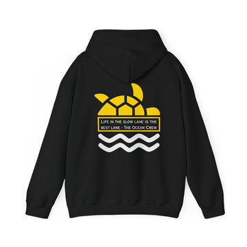 Unisex Heavy Blend™ Hooded Sweatshirt Life is the Slow Lane Yellow