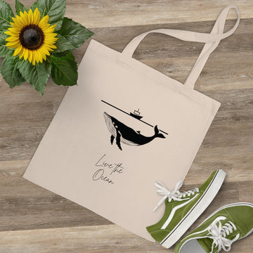 Tote Bag Whale