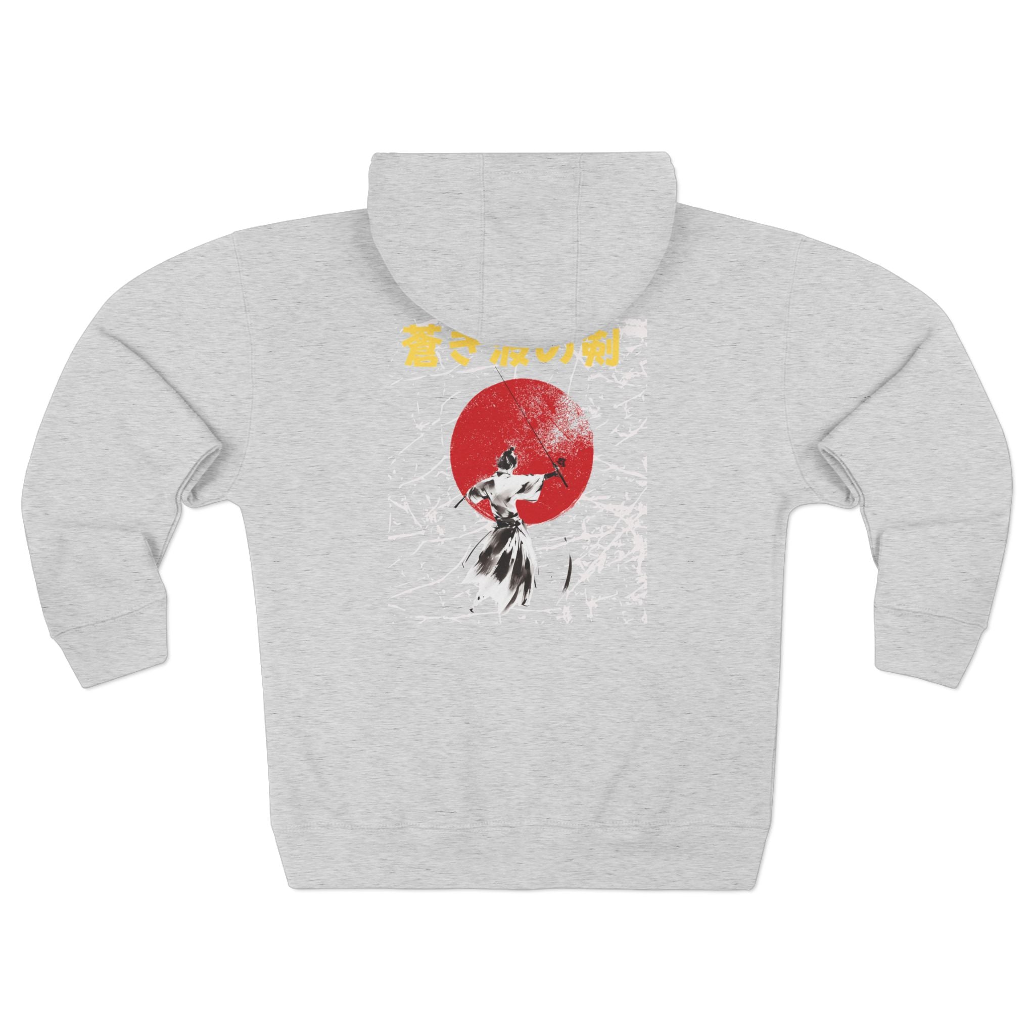 Cultural Vibes Unisex-Kapuzenpullover mit Reißverschluss – japanisch inspiriertes Design