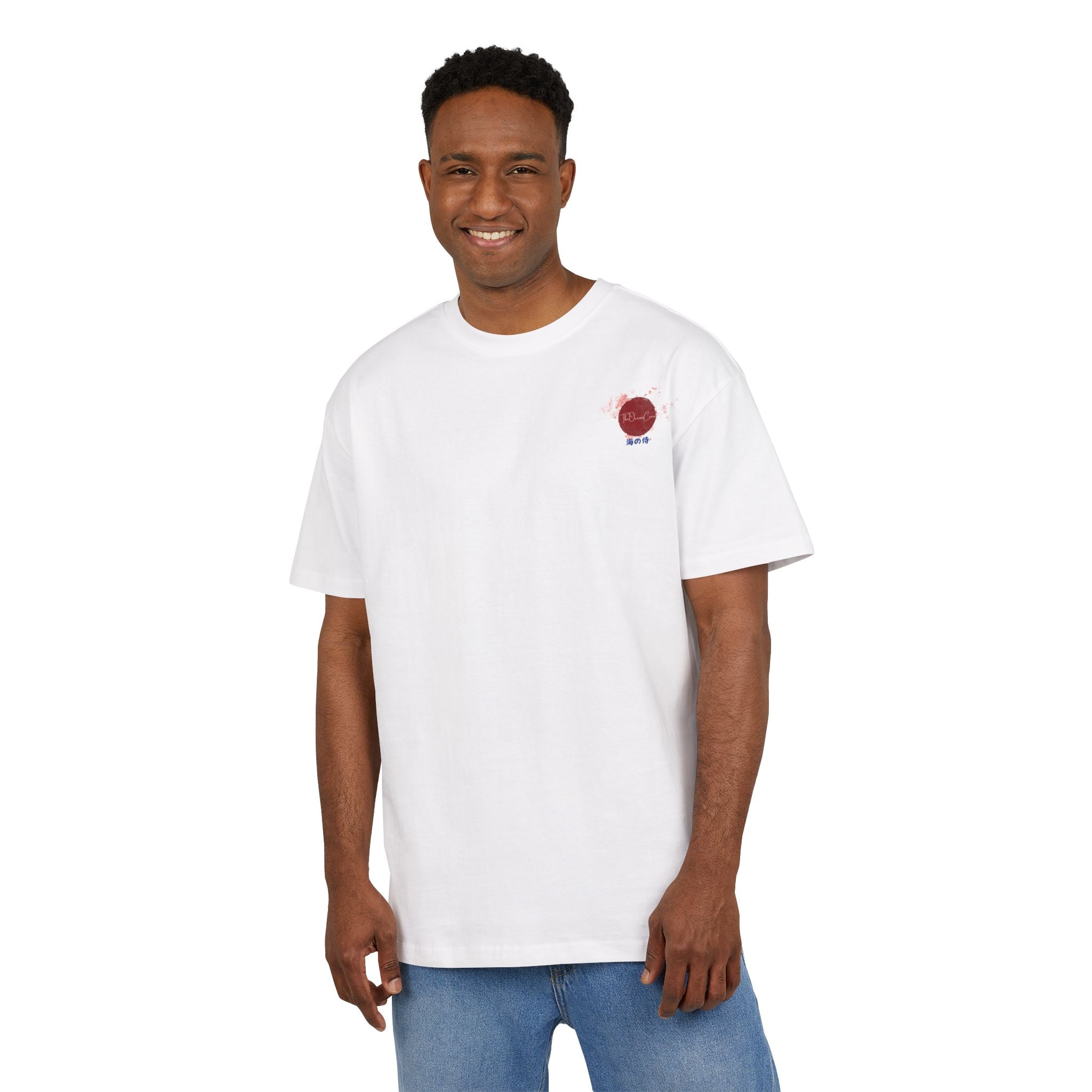 The Samurai of the Ocean Sun- Unisex Heavy Oversize T-Shirt