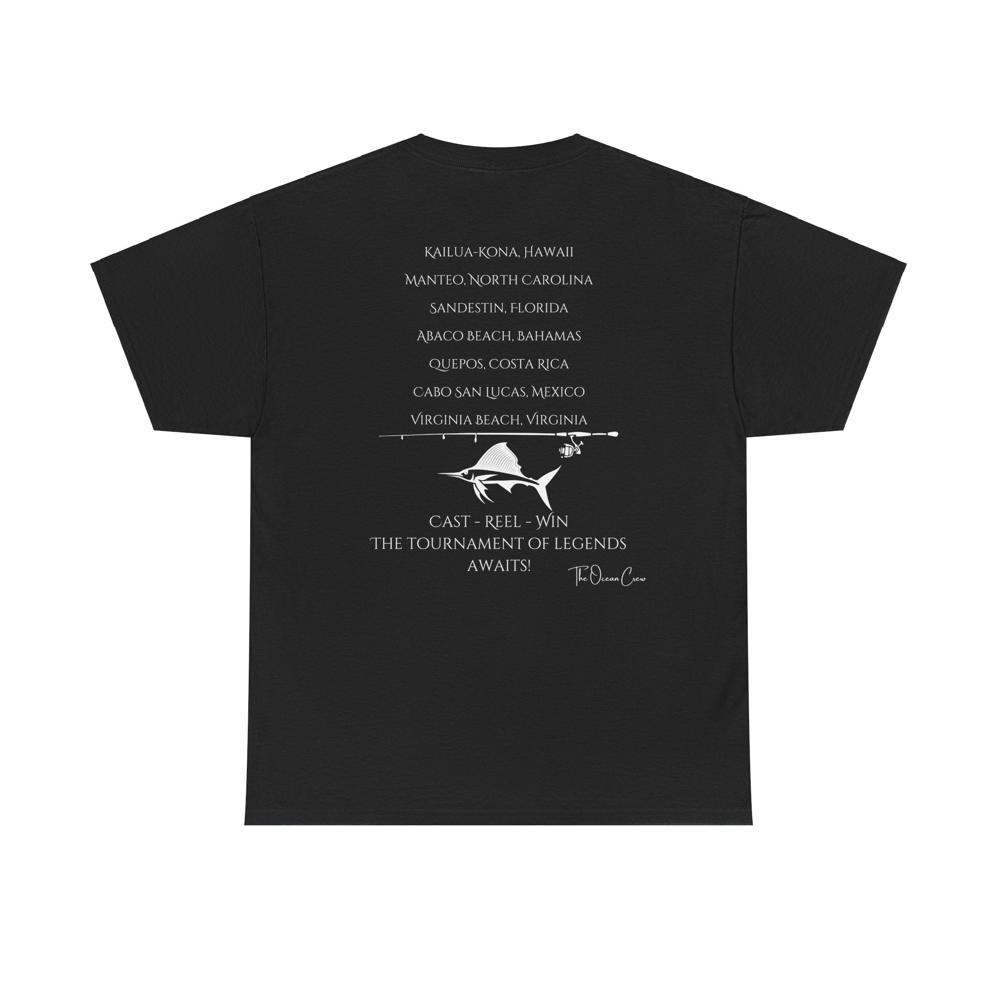 Unisex Heavy Cotton Tee Tournaments White