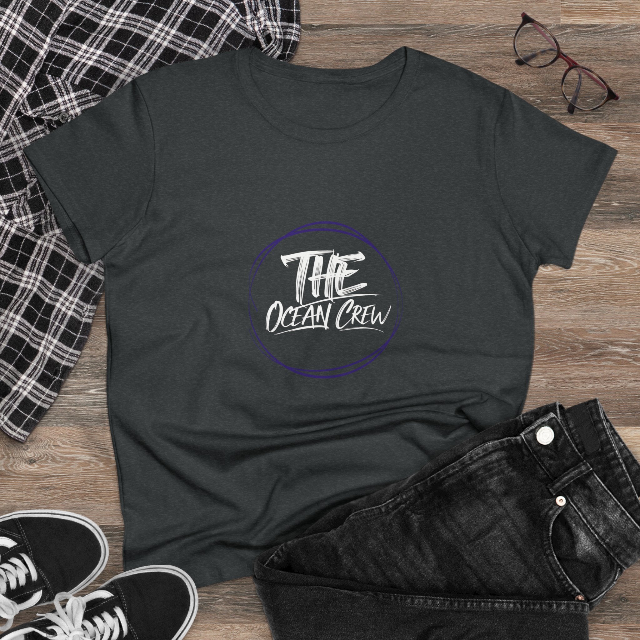 Women's Midweight Cotton The Ocean Crew