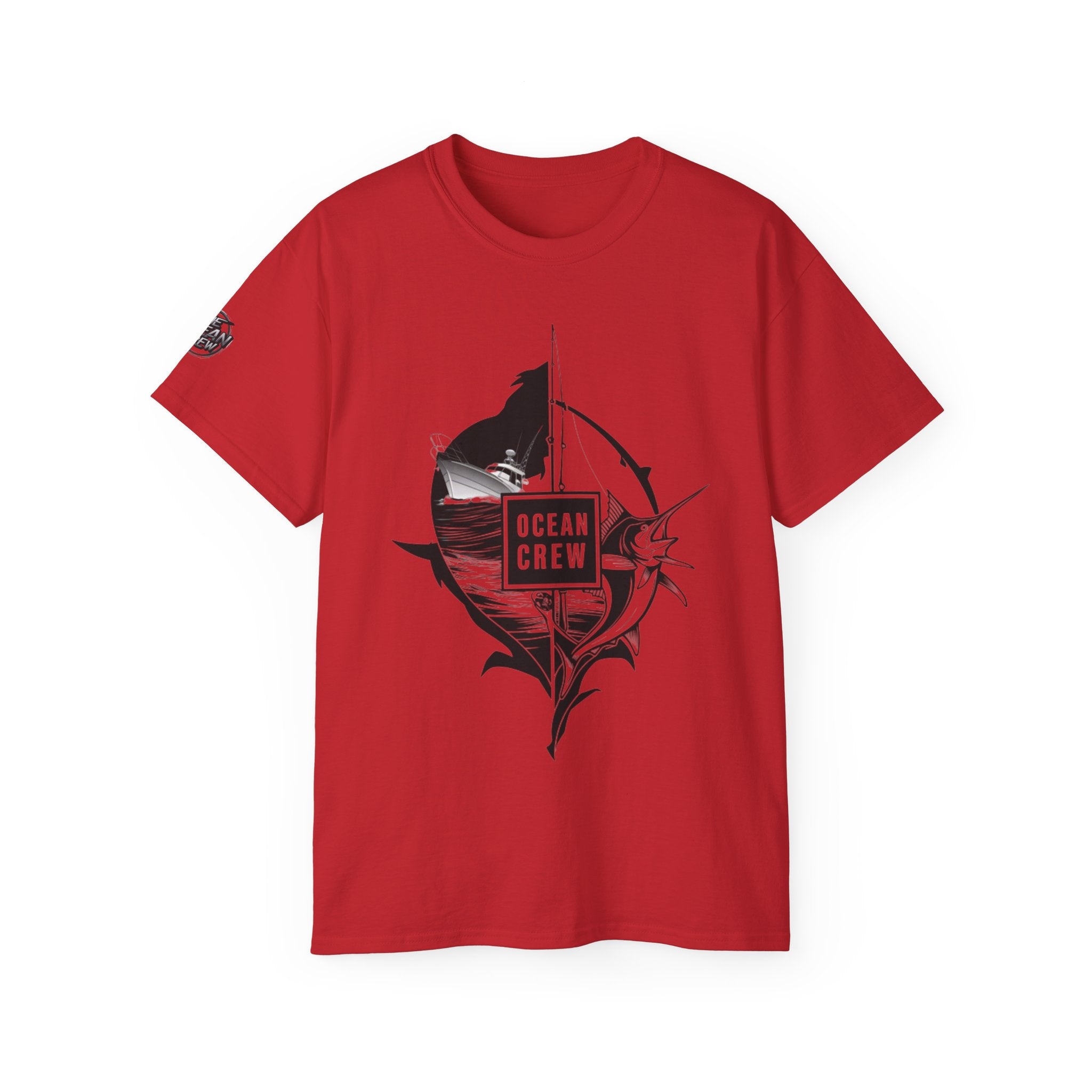 Unisex Tee Boat & Marlin