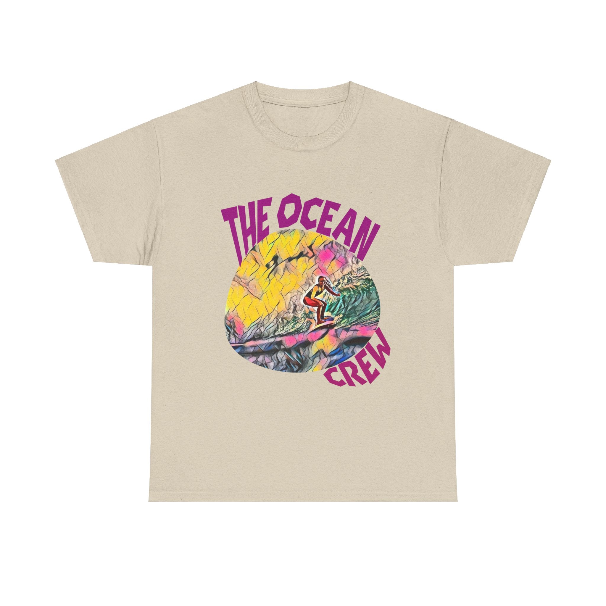 Unisex Heavy Cotton Tee Surf Wave