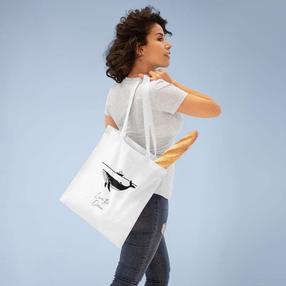 Tote Bag Whale