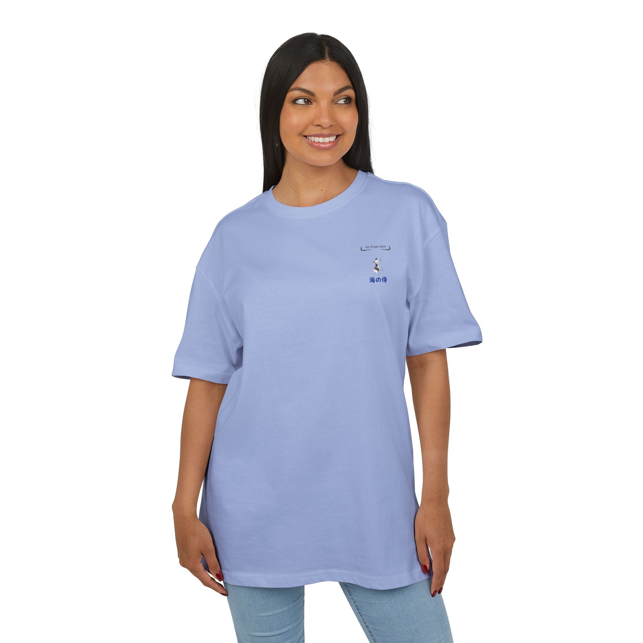 The Samurai of the Ocean- Unisex Heavy Oversize T-Shirt