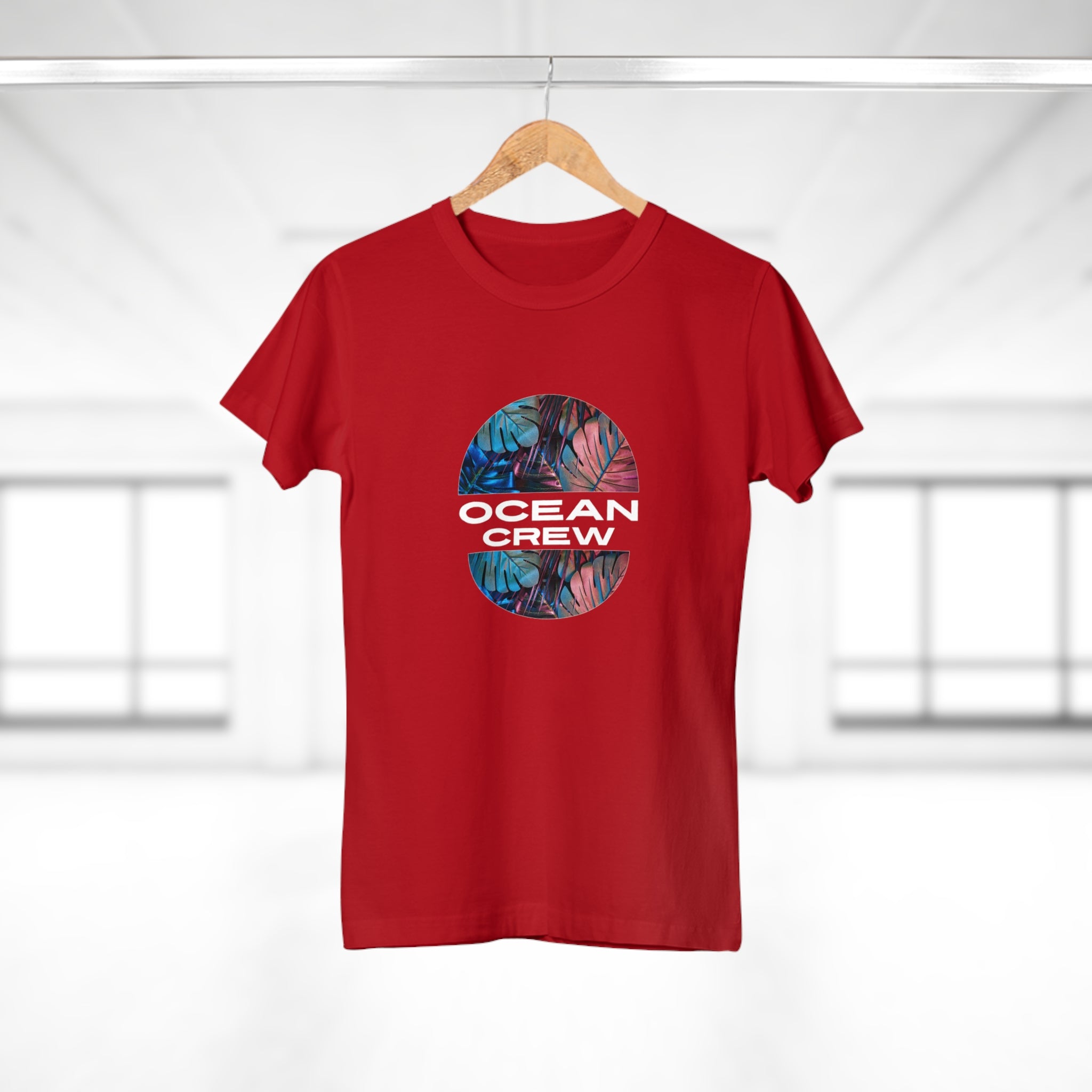 Tropical Dream Women's T-shirt, Ocean Crew, Eco-Friendly Apparel