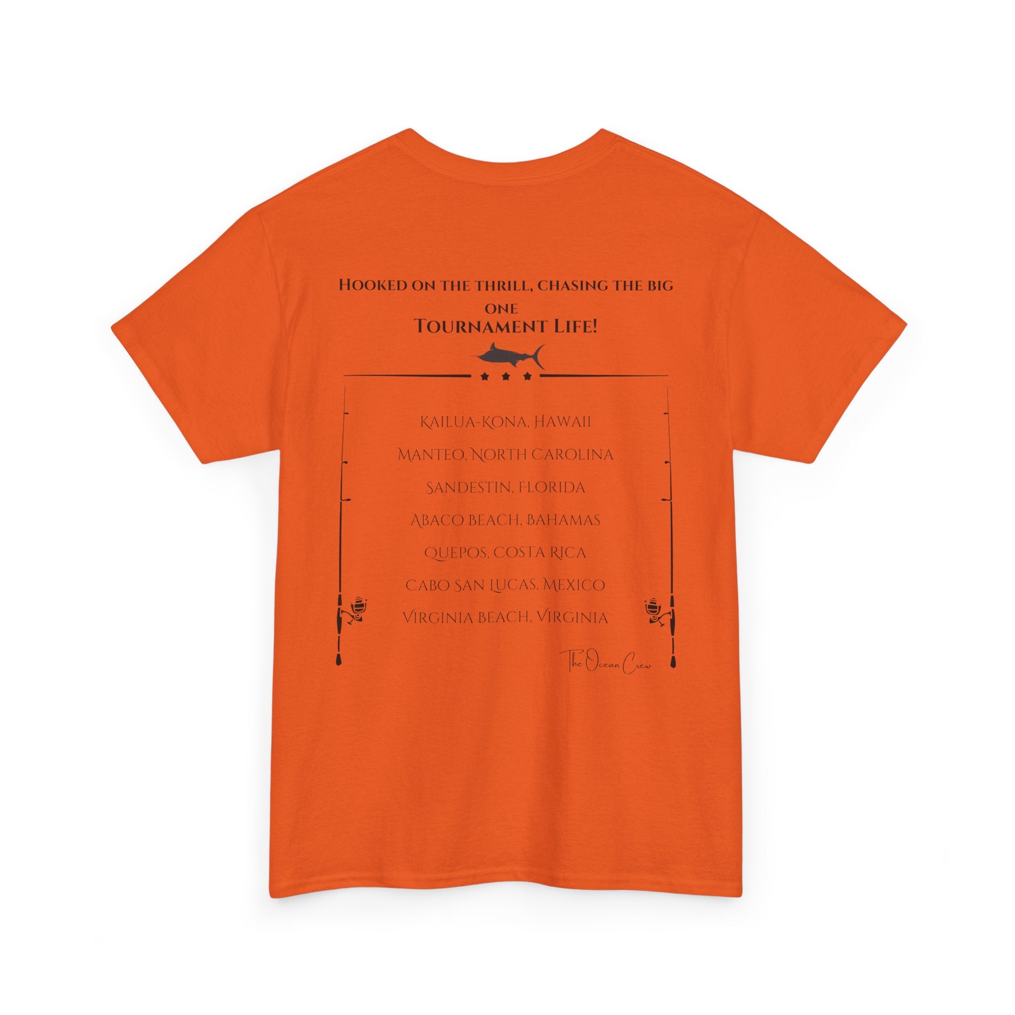 Unisex Heavy Cotton Tee Tournament Rod