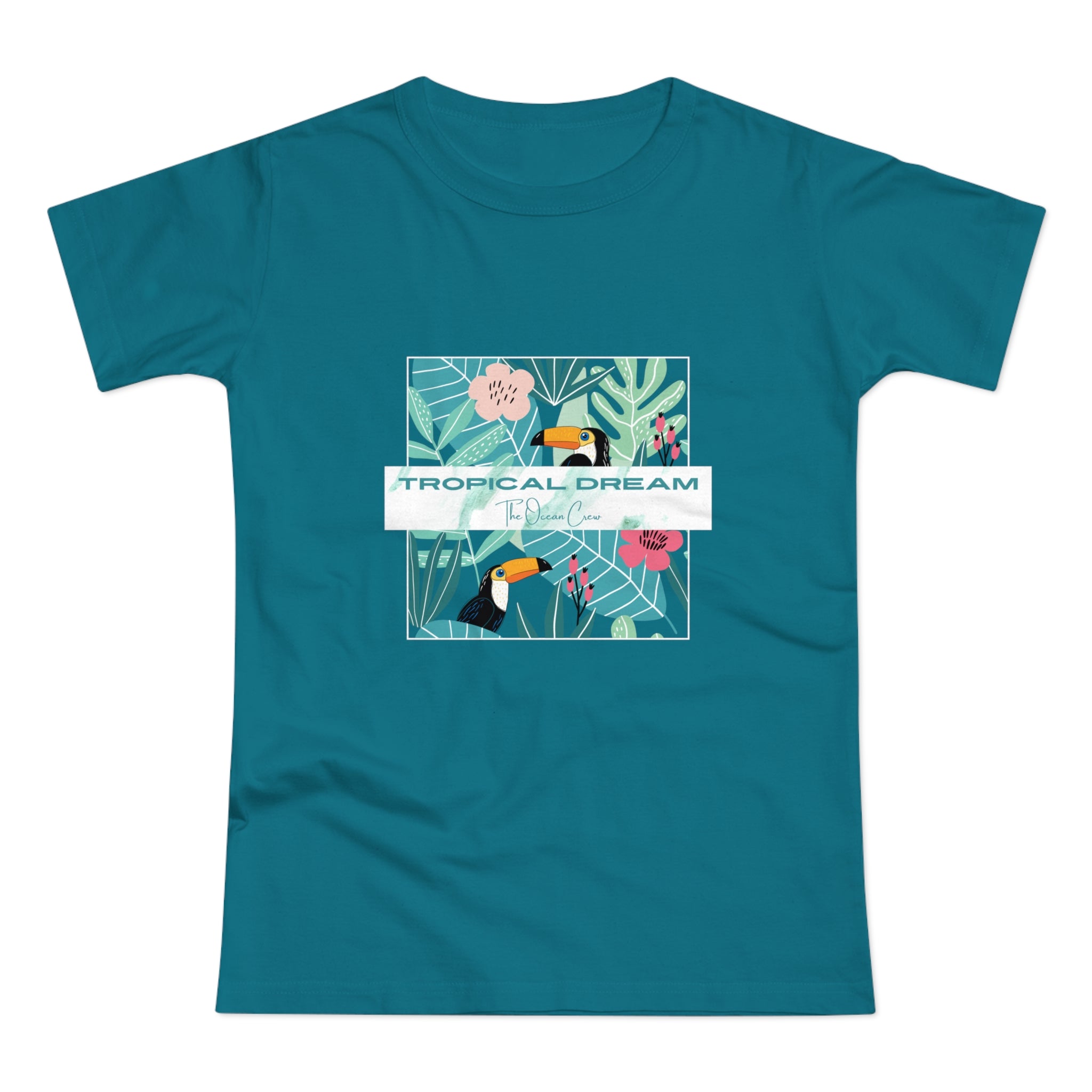 Tropical Dream Women's T-shirt, Summer Top, Eco-Friendly Apparel