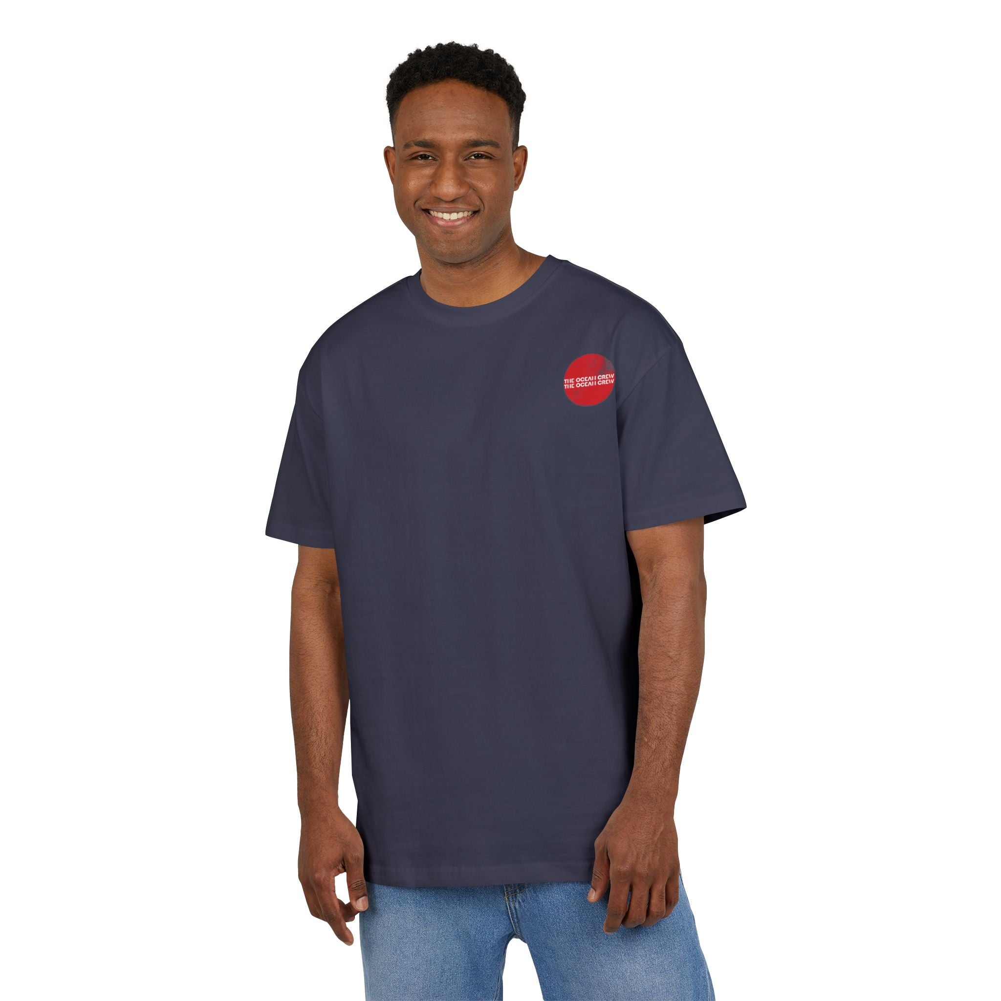 Der Samurai des Ozeans Sun Scratch - Unisex Heavy Oversize T-Shirt