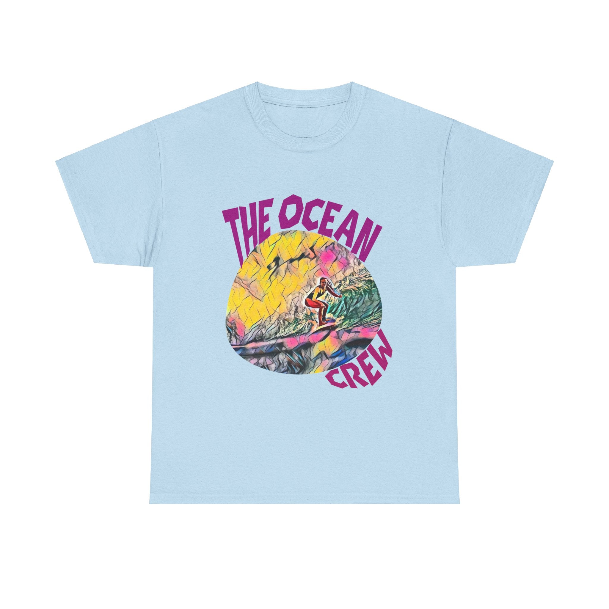 Unisex Heavy Cotton Tee Surf Wave