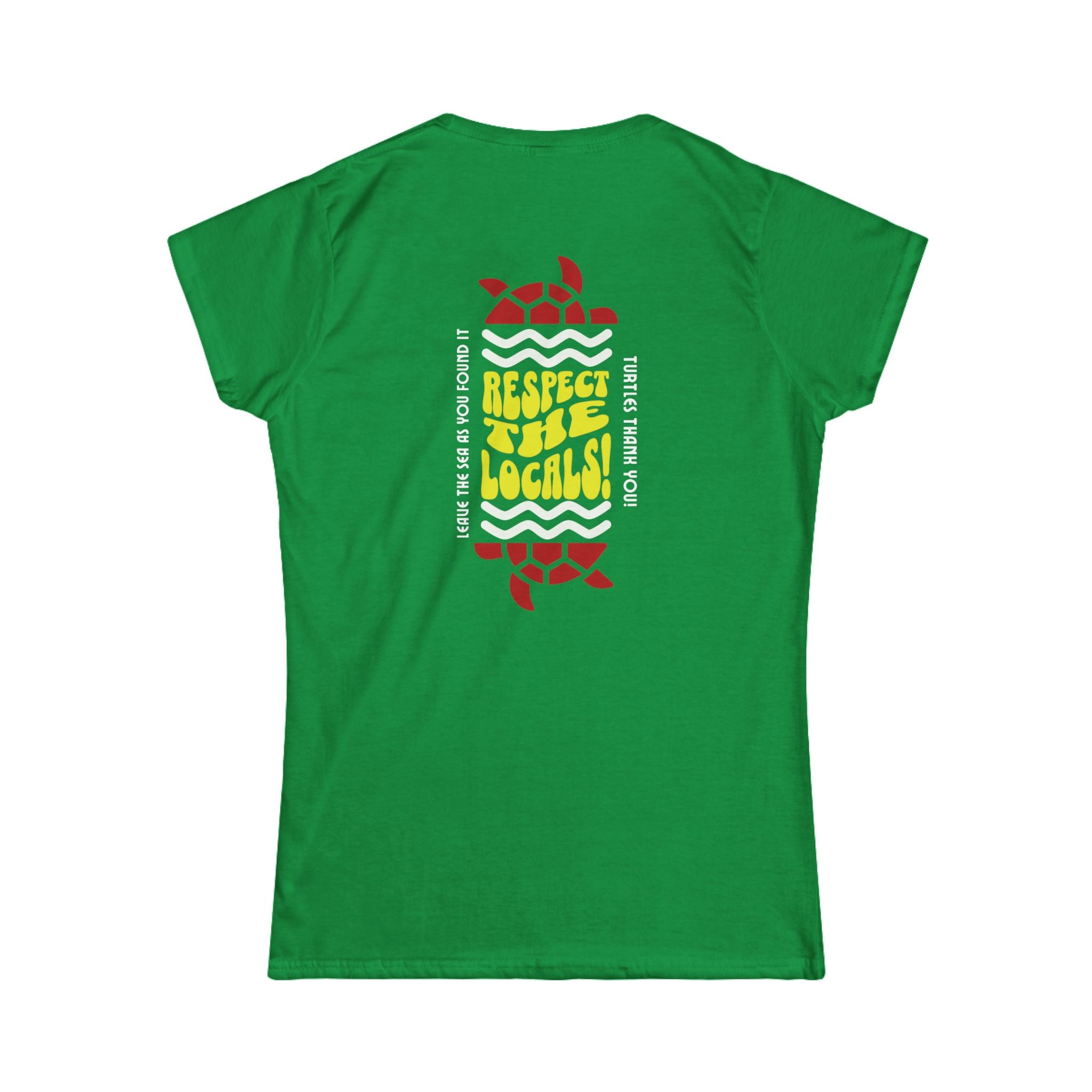 Damen Softstyle Tee Turtle