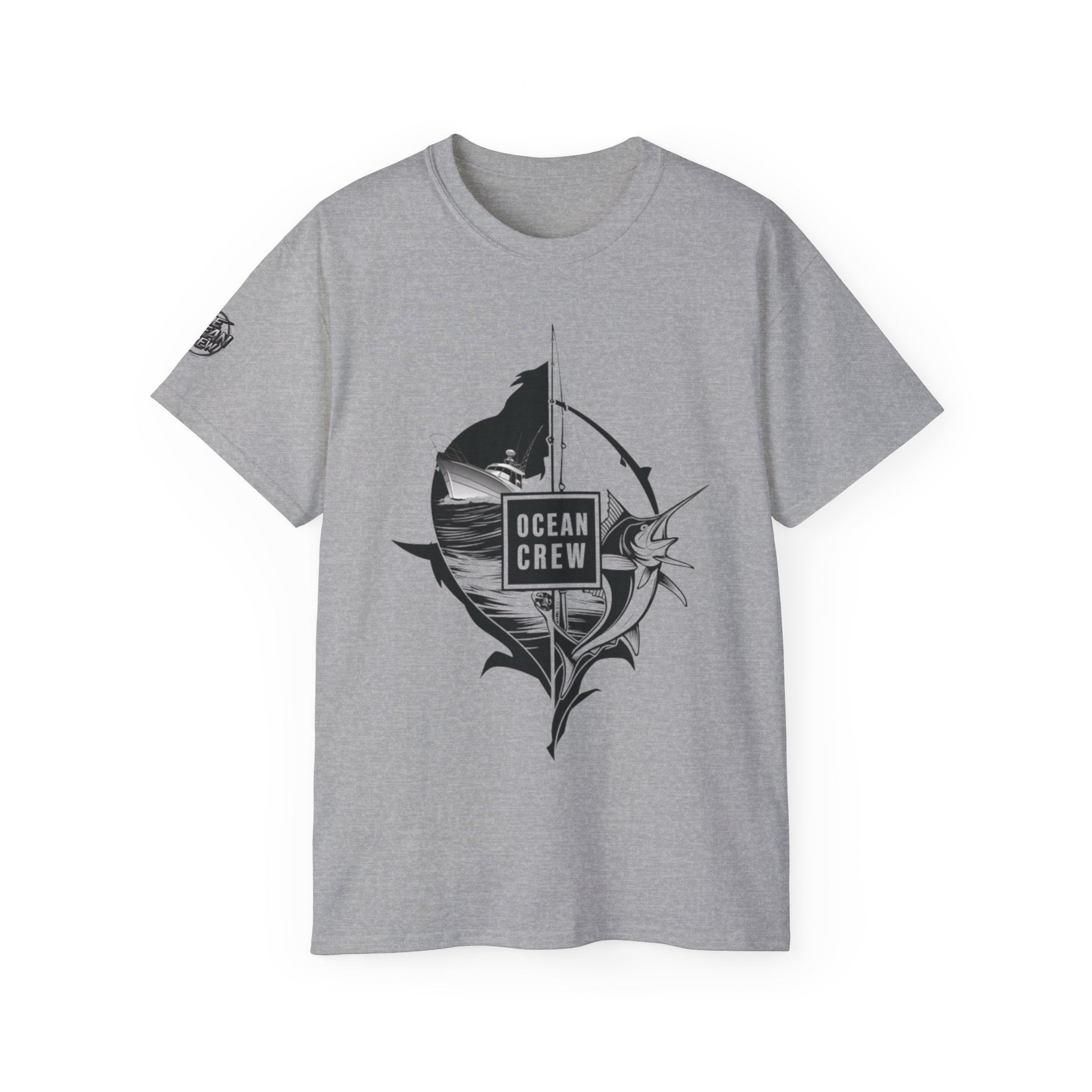 Unisex Tee Boat & Marlin