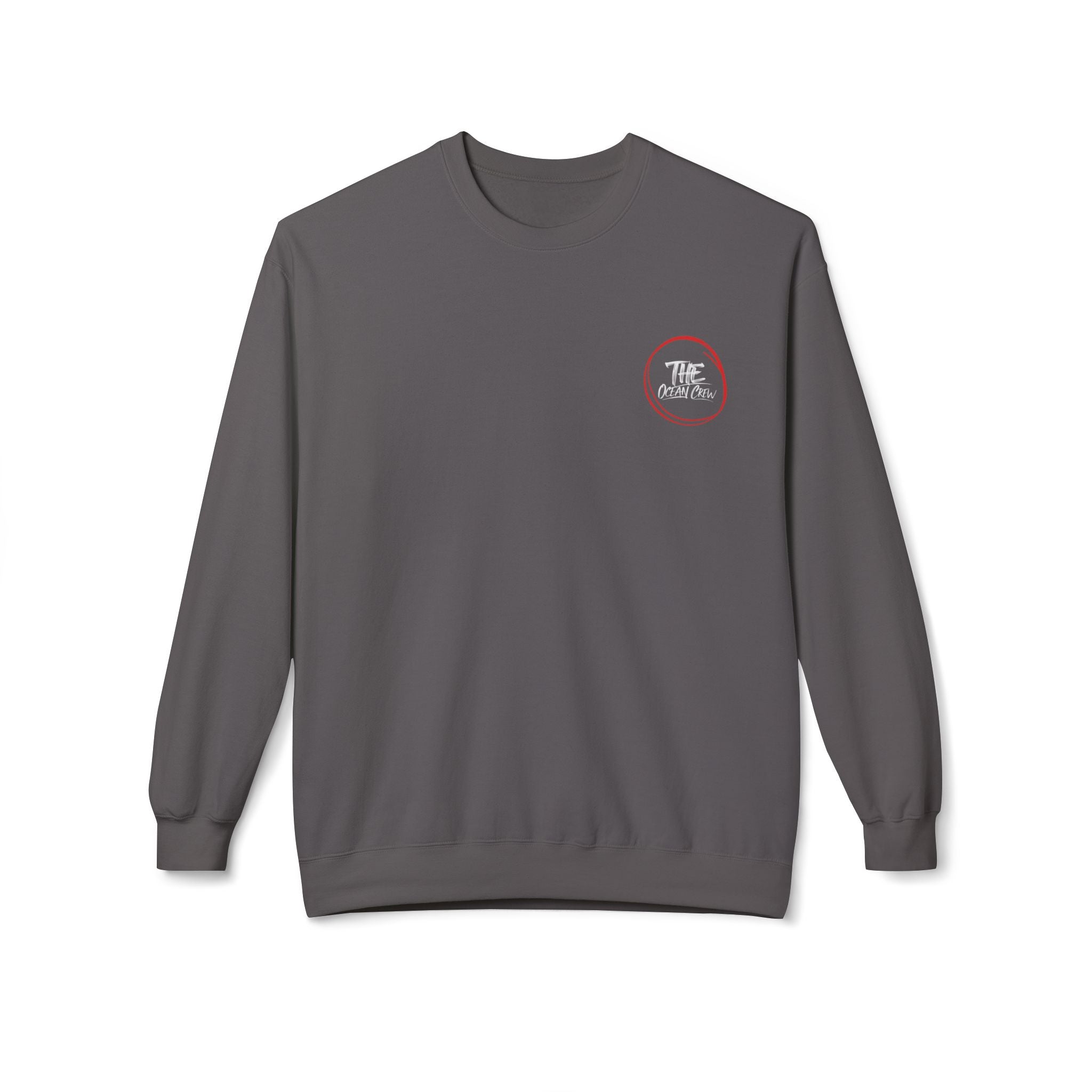 Unisex Midweight Softstyle Fleece Crewneck Sweatshirt Respect The Locals Sharks