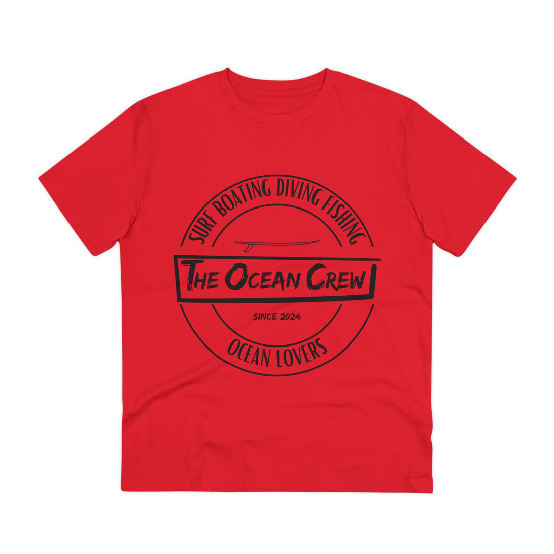 Camiseta ecológica unisex línea surf