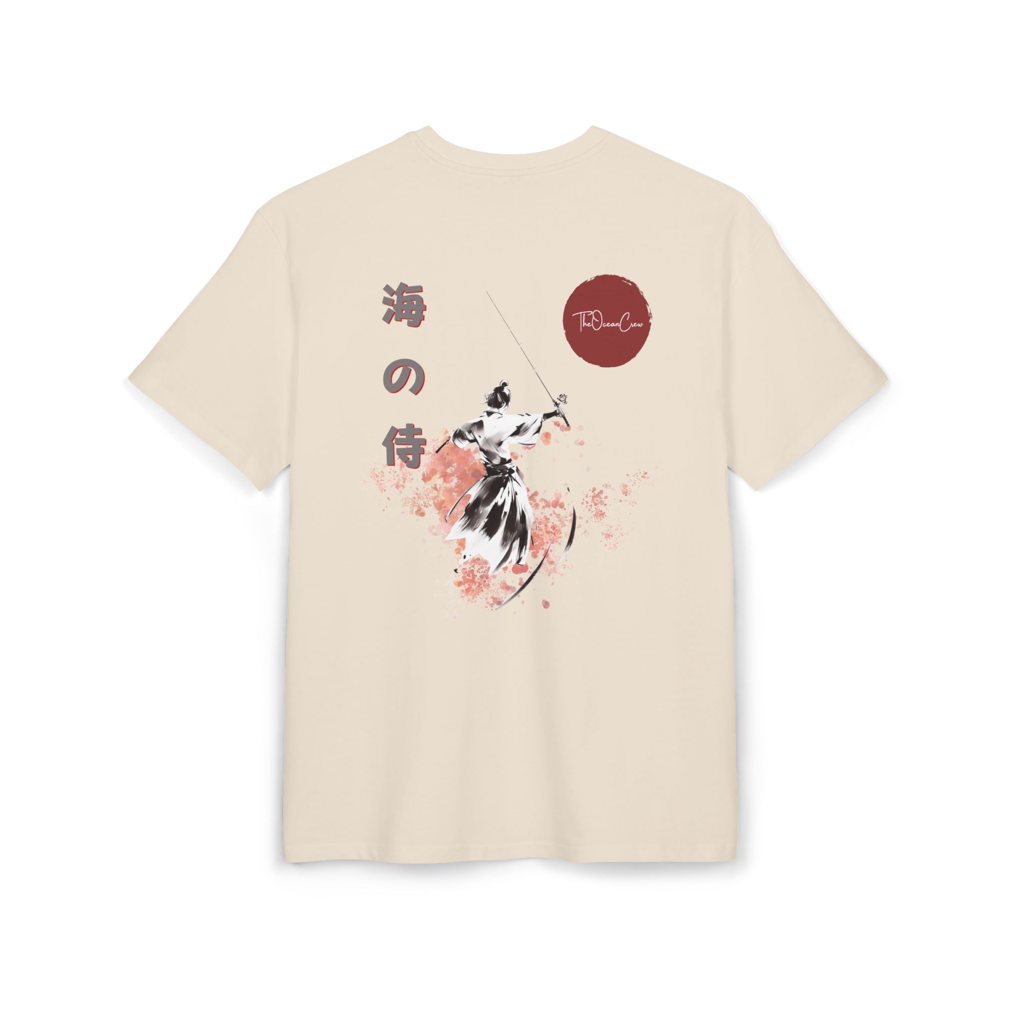 The Samurai of the Ocean Sun- Unisex Heavy Oversize T-Shirt
