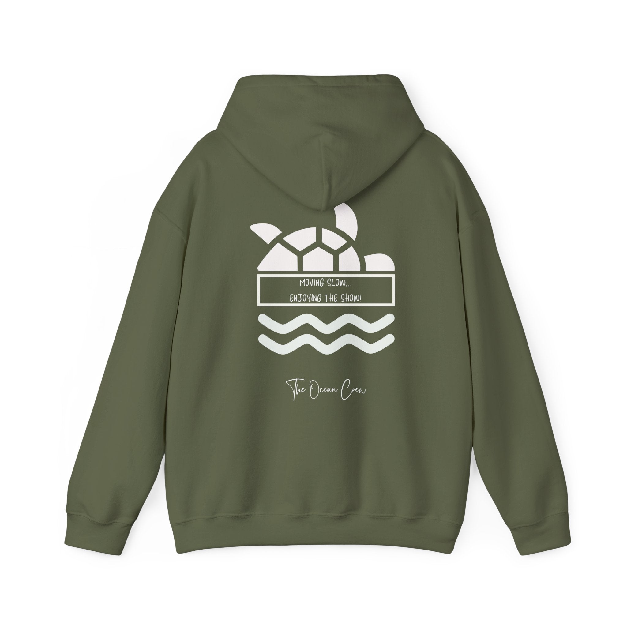 Unisex Heavy Blend™ Hooded Sweatshirt Moving Slow..Show Signature
