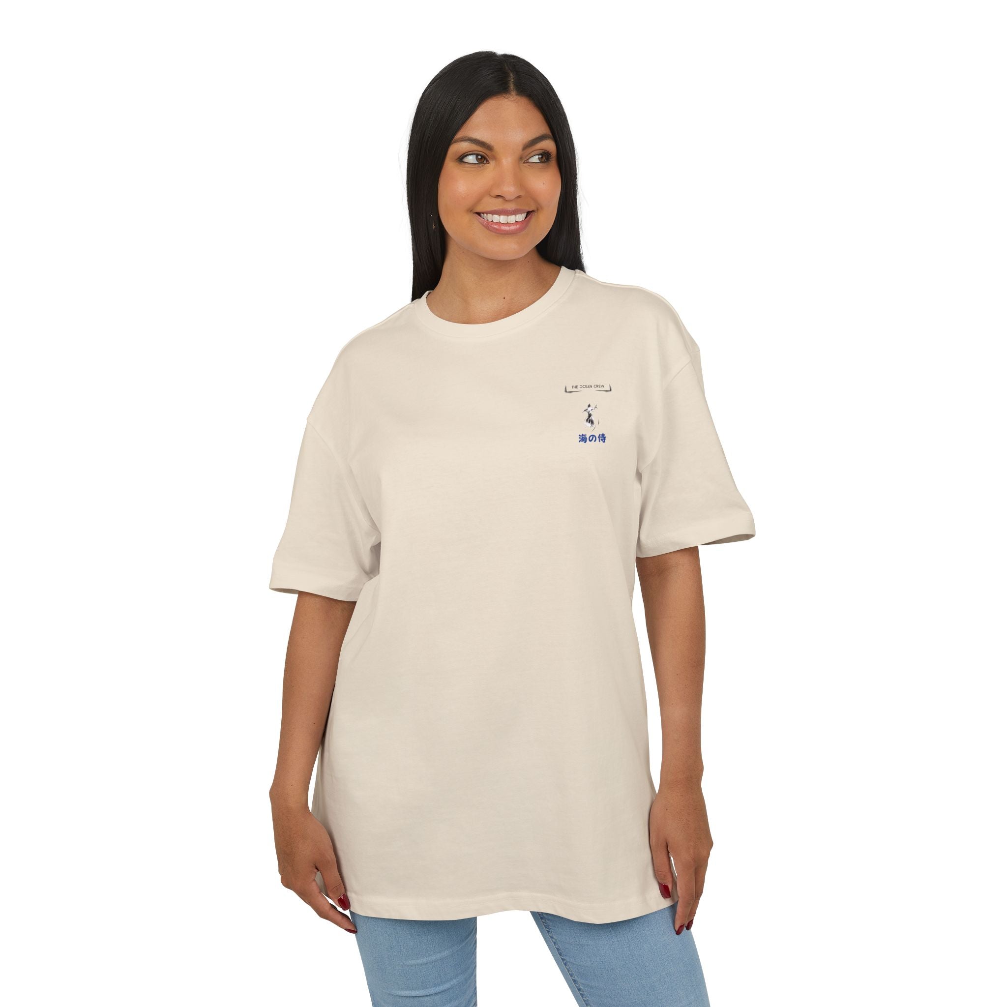 The Samurai of the Ocean- Unisex Heavy Oversize T-Shirt