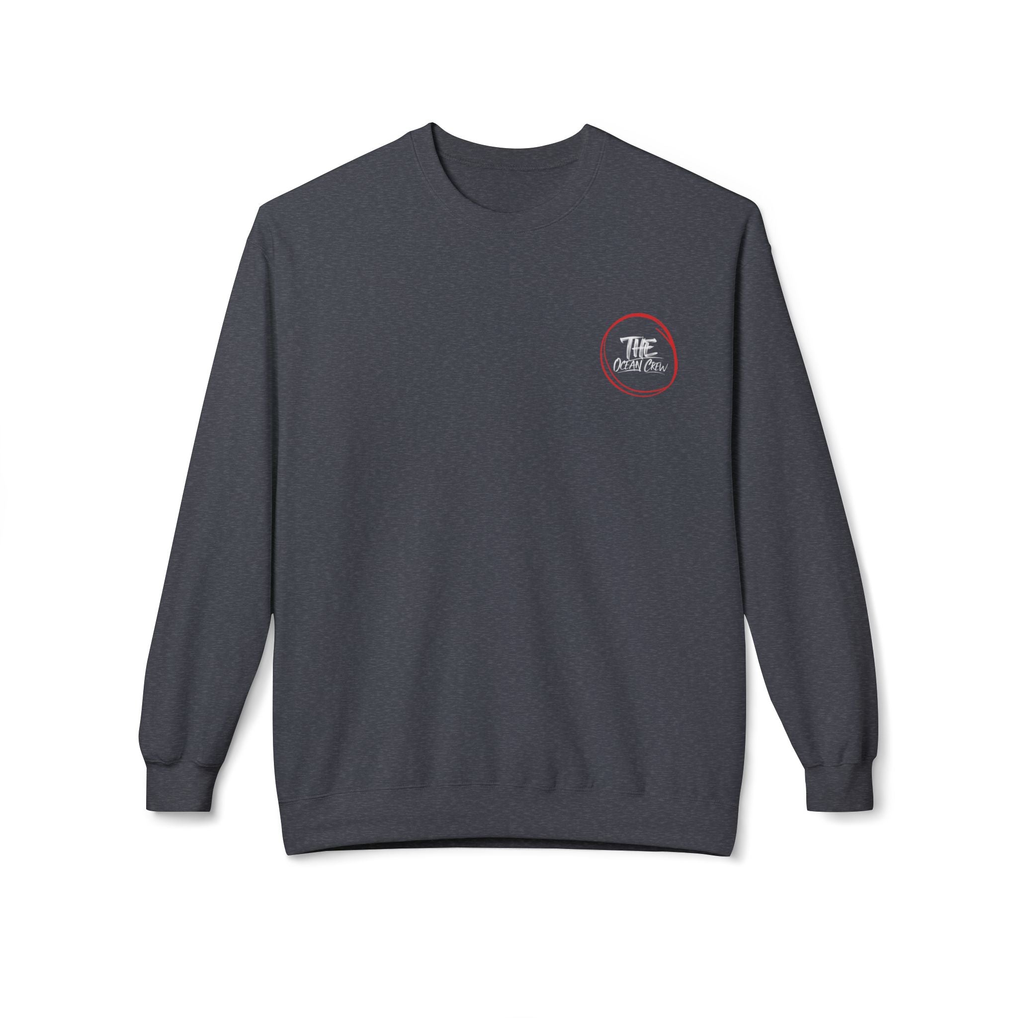 Unisex Midweight Softstyle Fleece Crewneck Sweatshirt Respect The Locals Sharks
