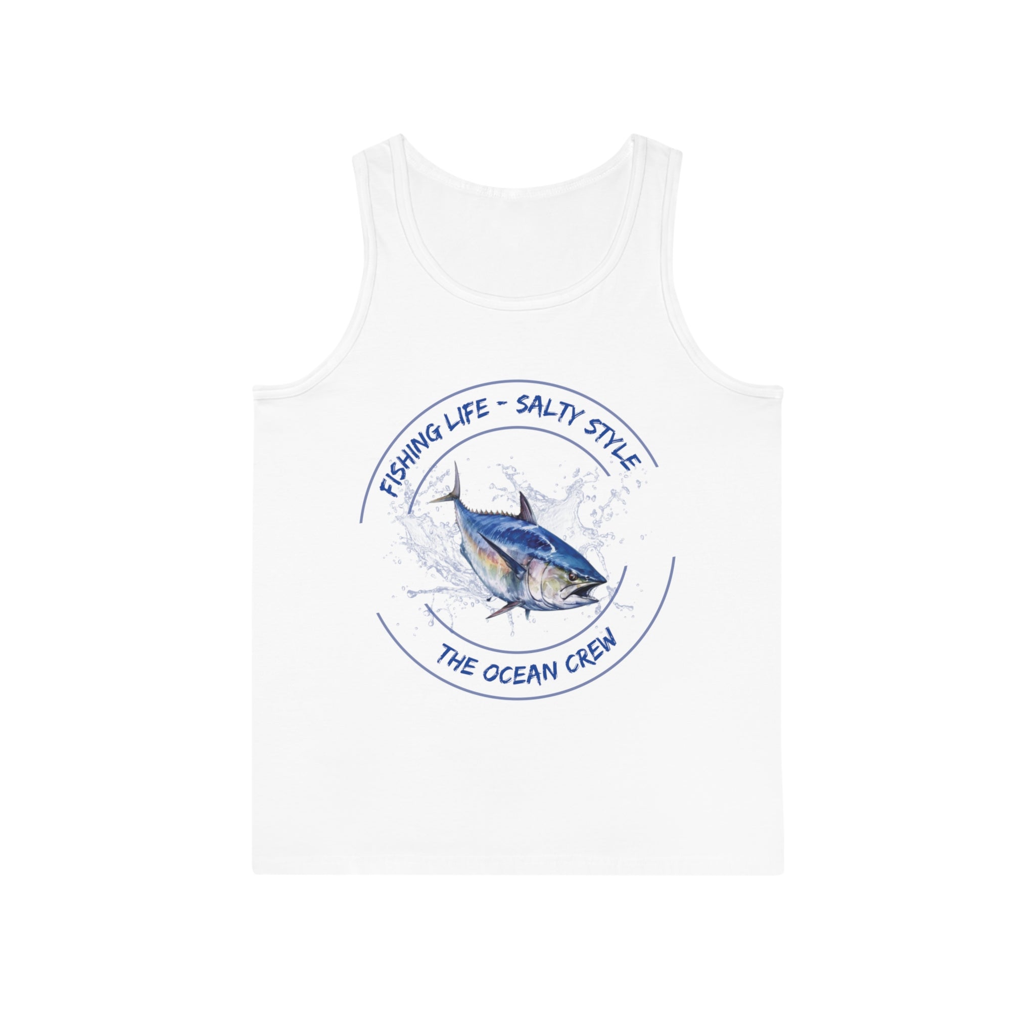 Unisex Softstyle™ Tank Top Fishing Life Salty Style