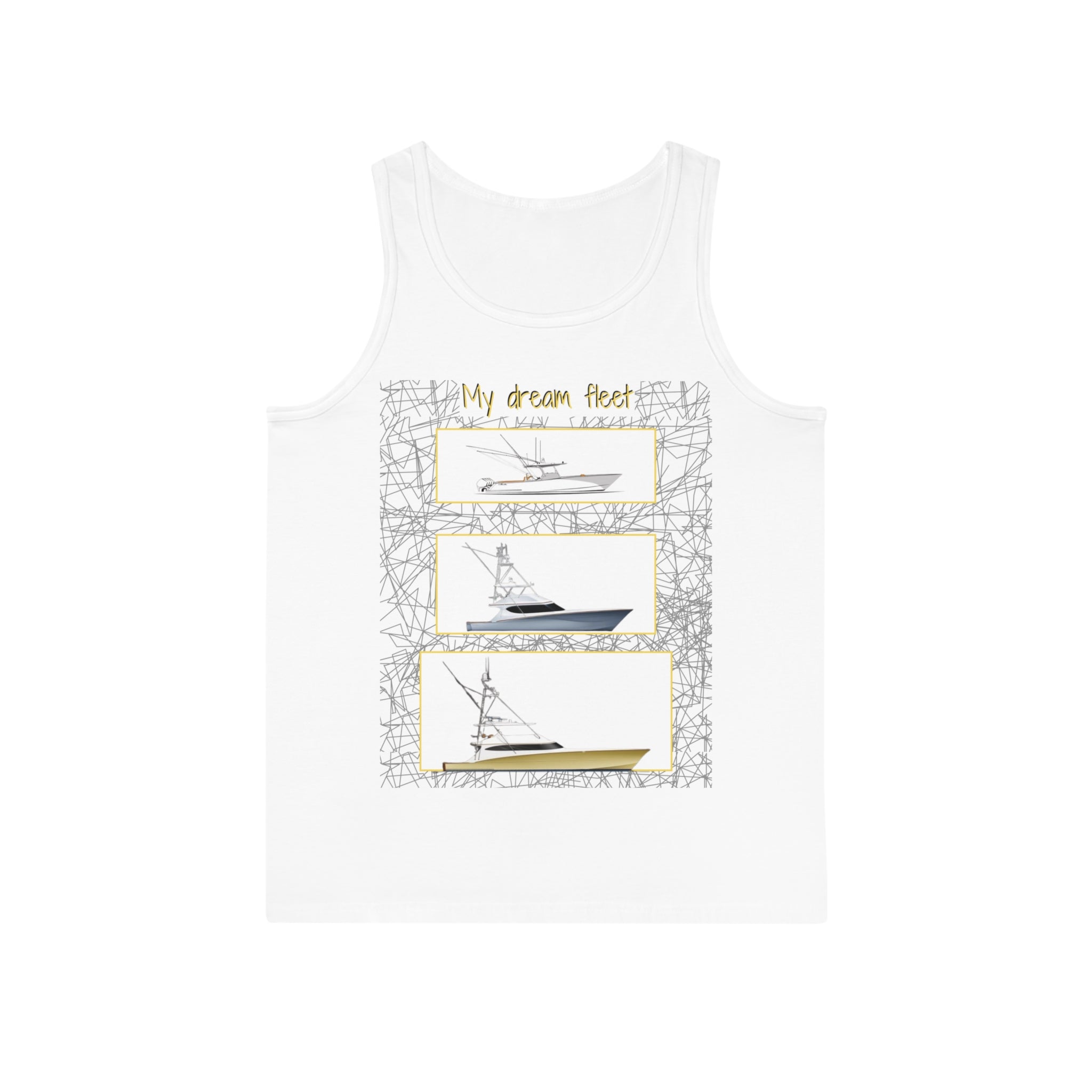 Camiseta sin mangas unisex Softstyle™ My Dream Fleet