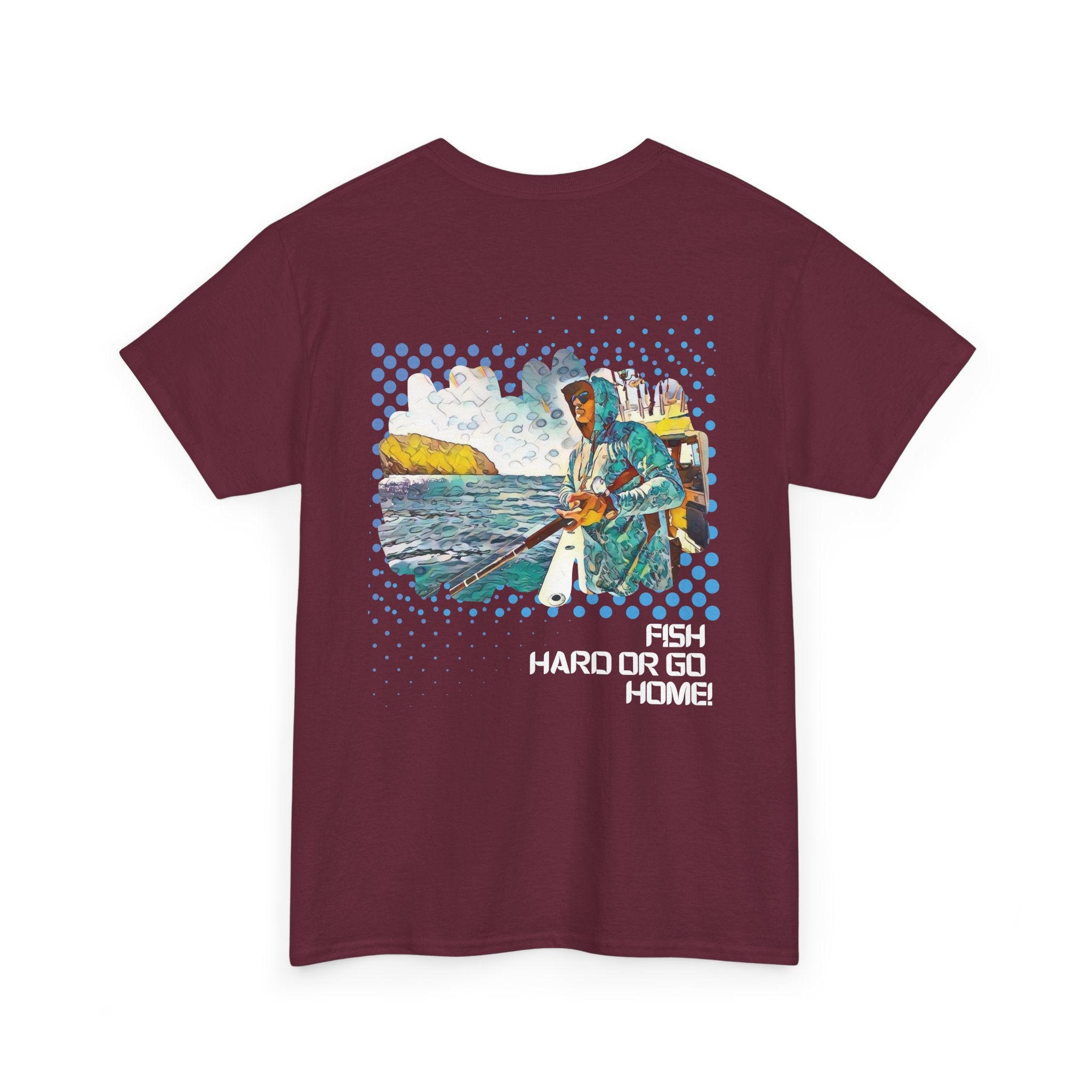 Fish Hard or Go Home White