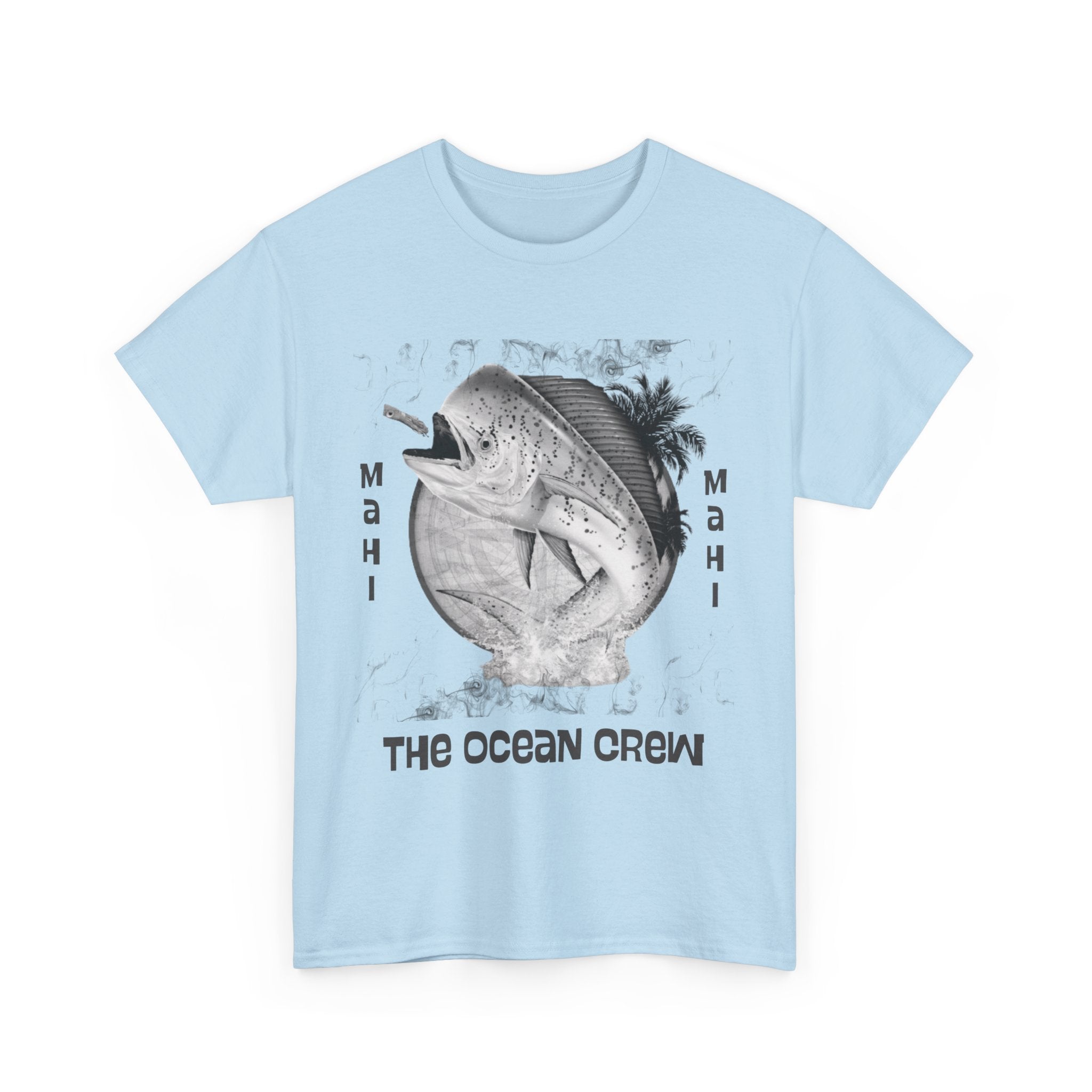 Unisex Tee Mahi Mahi White & Black