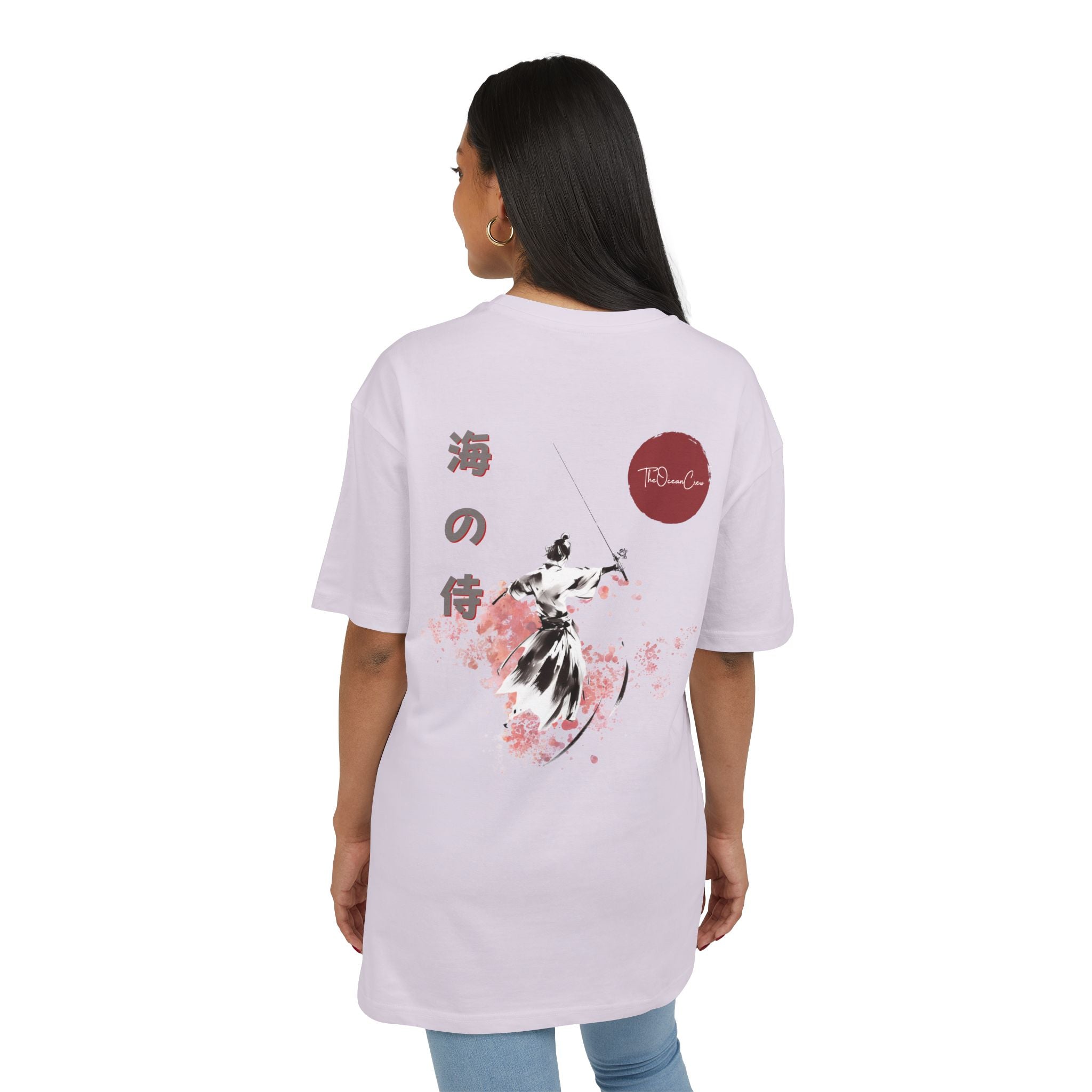 The Samurai of the Ocean Sun- Unisex Heavy Oversize T-Shirt
