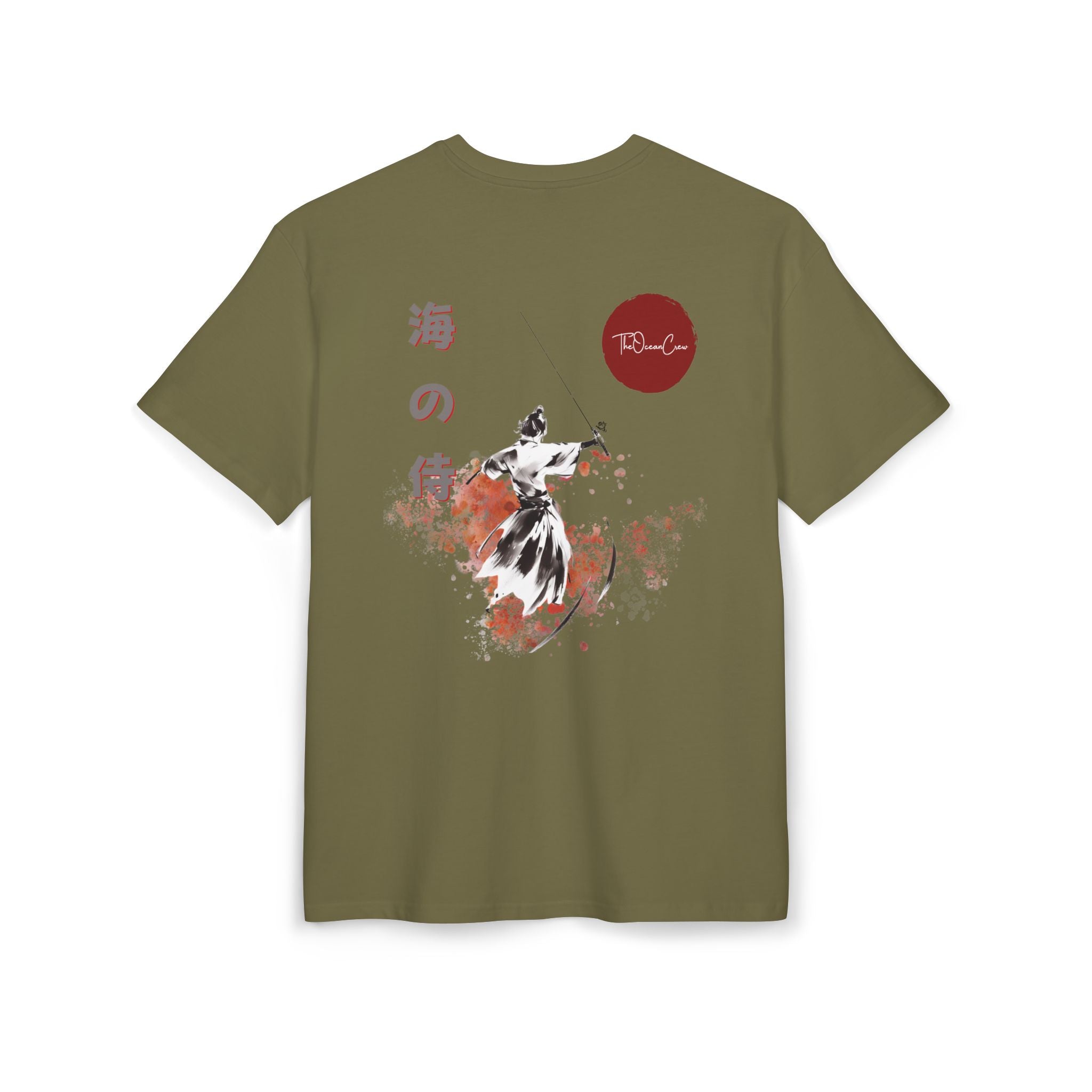 The Samurai of the Ocean Sun- Unisex Heavy Oversize T-Shirt
