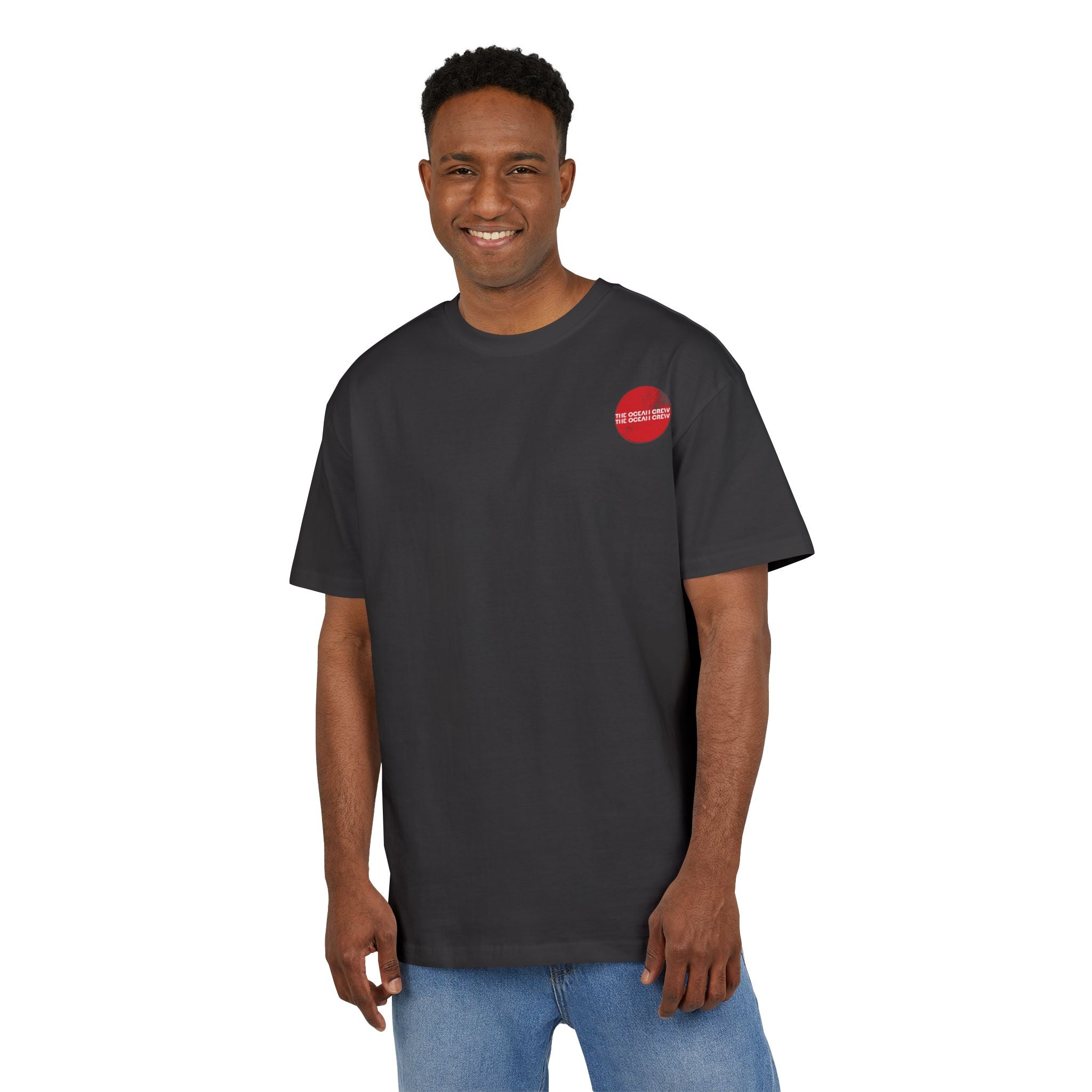 Der Samurai des Ozeans Sun Scratch - Unisex Heavy Oversize T-Shirt