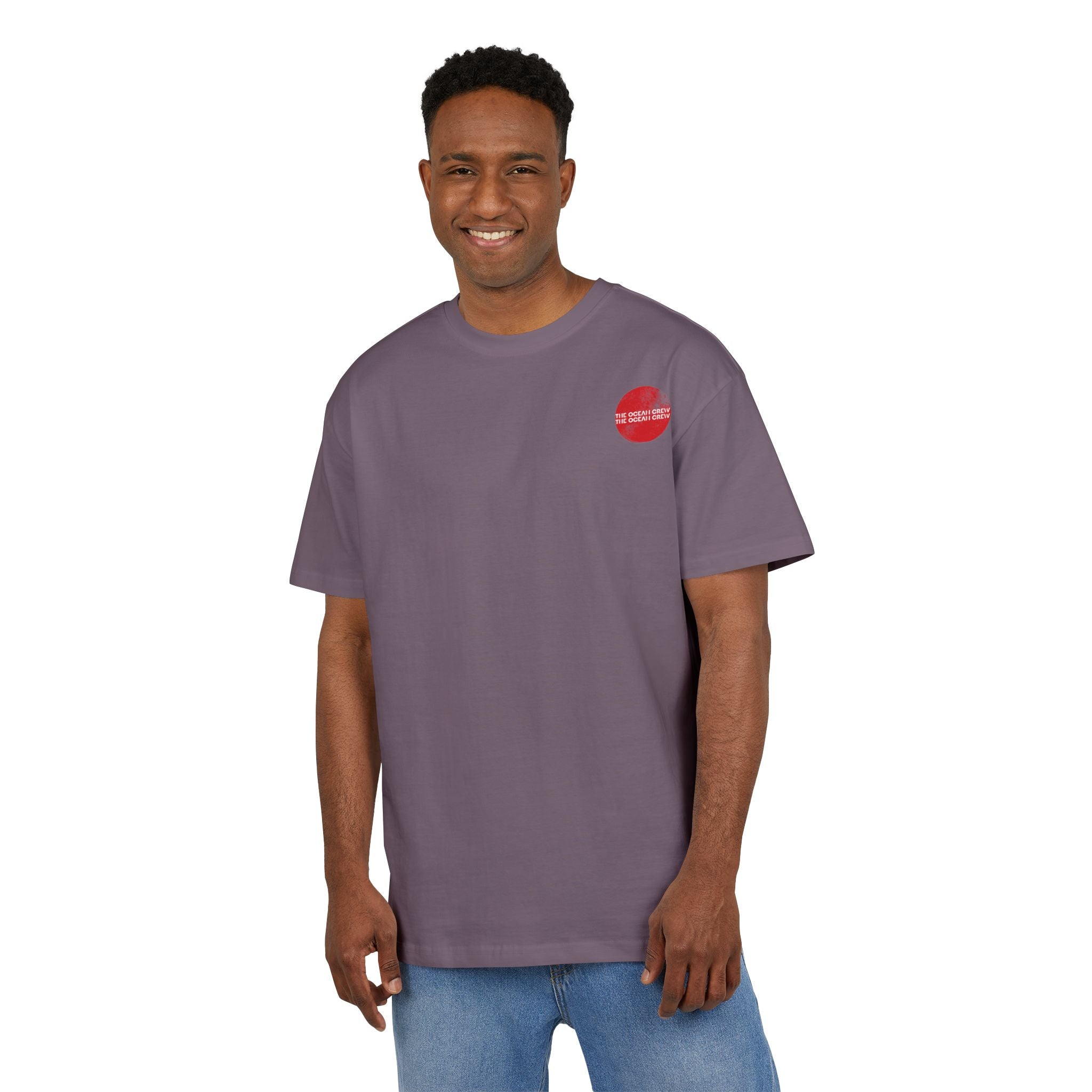 Der Samurai des Ozeans Sun Scratch - Unisex Heavy Oversize T-Shirt