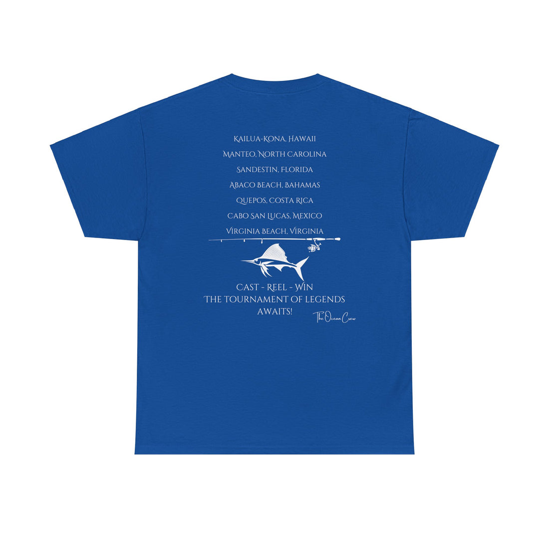 Unisex Heavy Cotton Tee Tournaments White