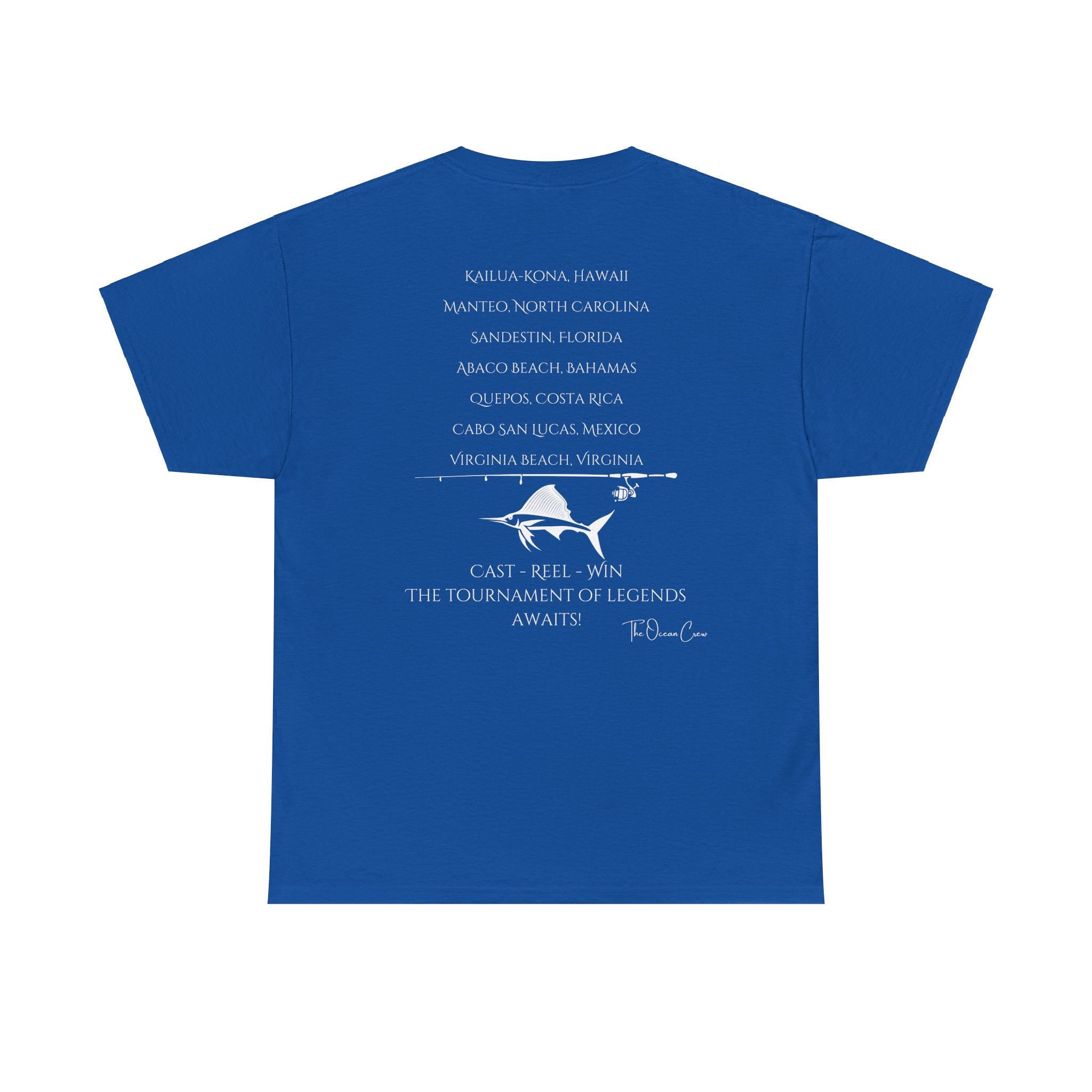 Unisex Heavy Cotton Tee Tournaments White