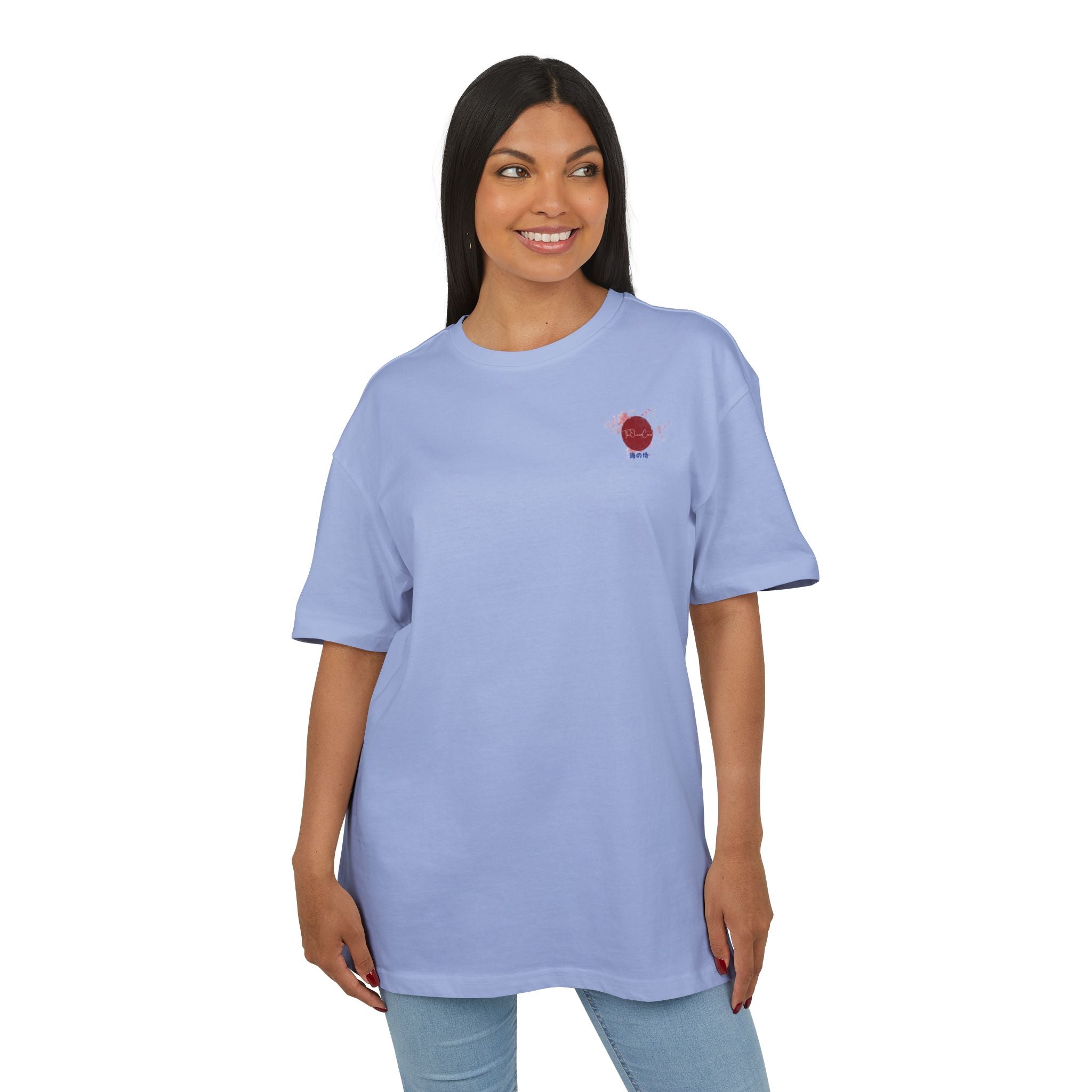 The Samurai of the Ocean Sun- Unisex Heavy Oversize T-Shirt