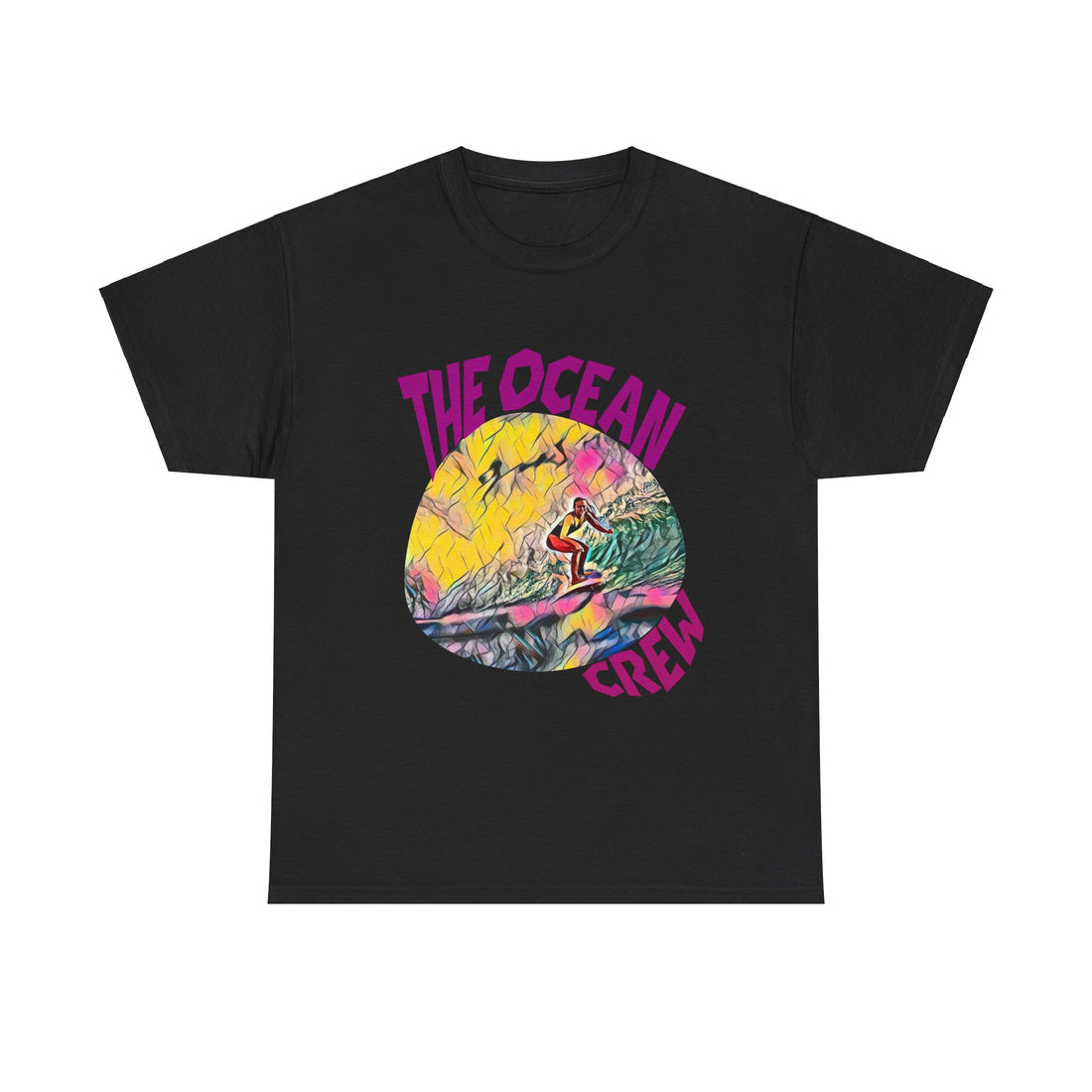 Unisex Heavy Cotton Tee Surf Wave