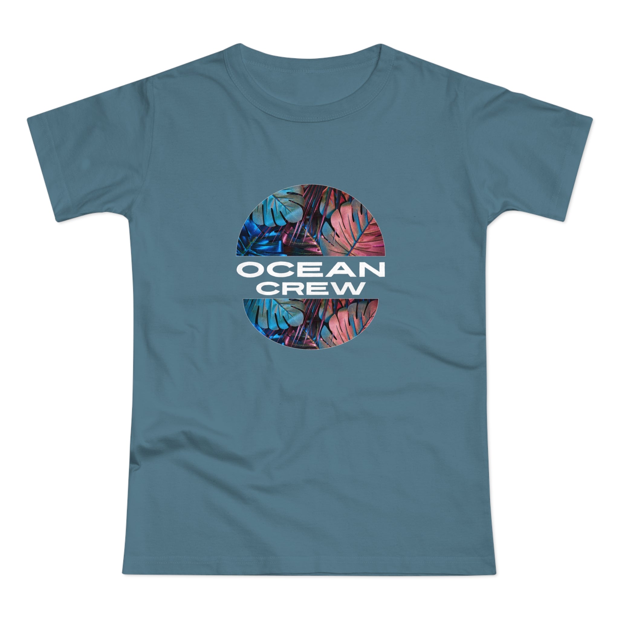 Tropical Dream Women's T-shirt, Ocean Crew, Eco-Friendly Apparel