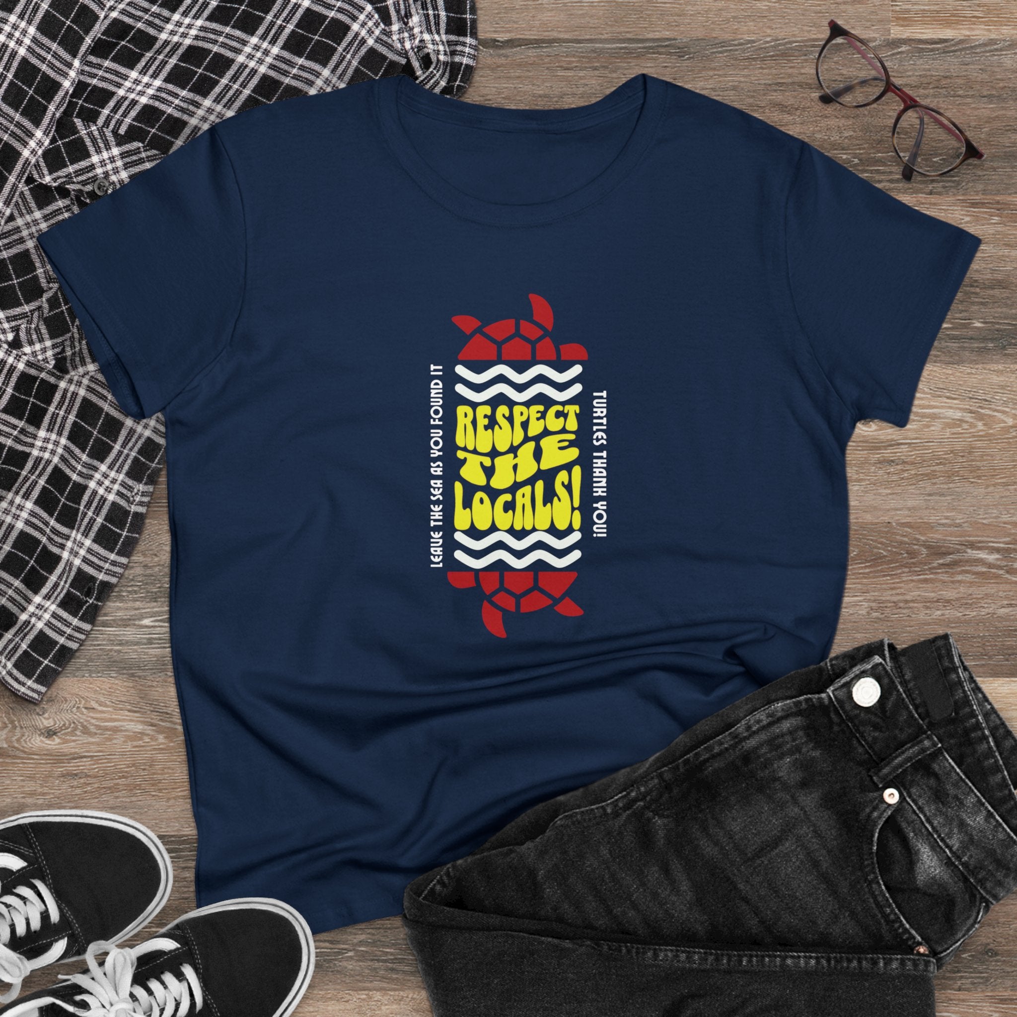Women's Midweight Cotton Tee Respect