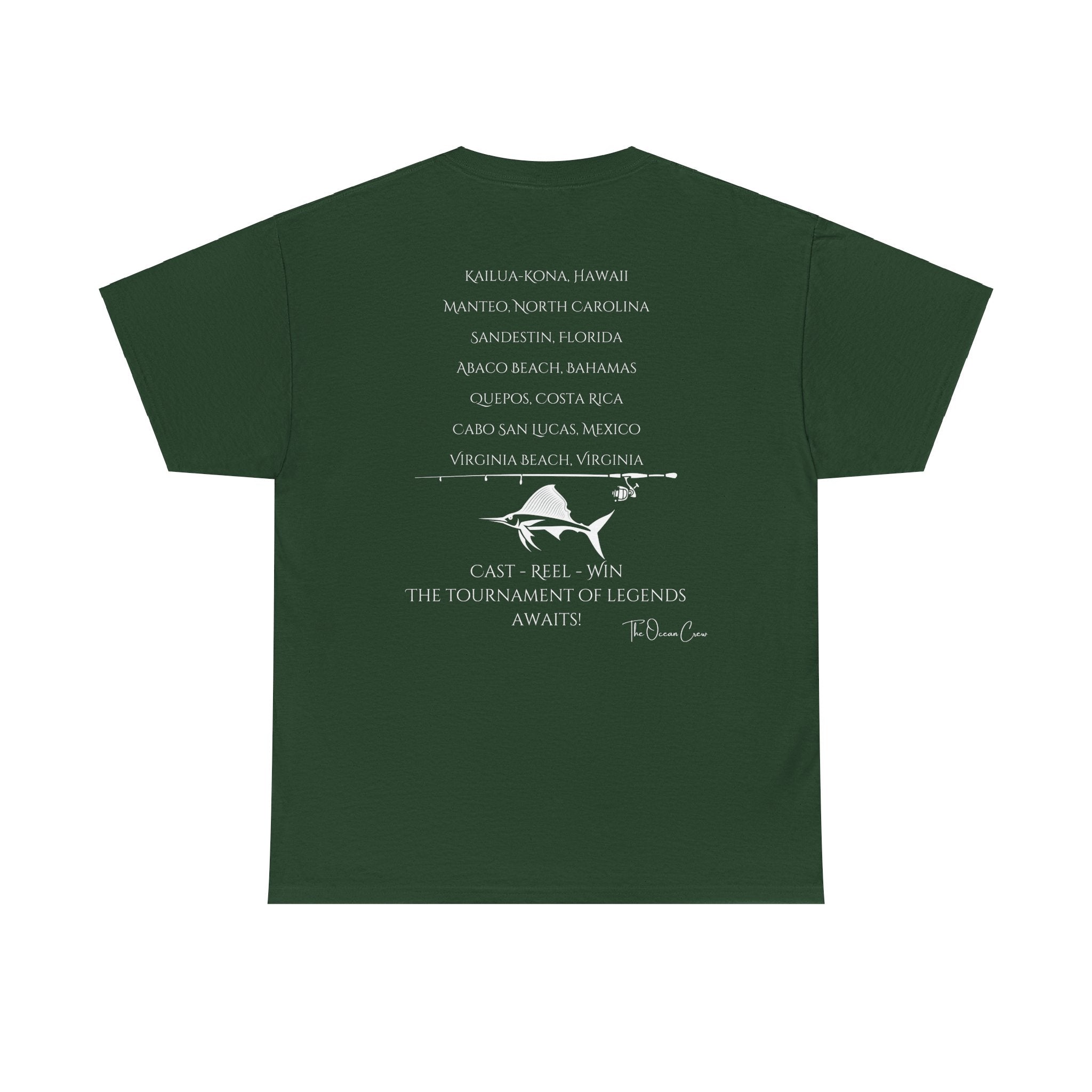 Unisex Heavy Cotton Tee Tournaments White