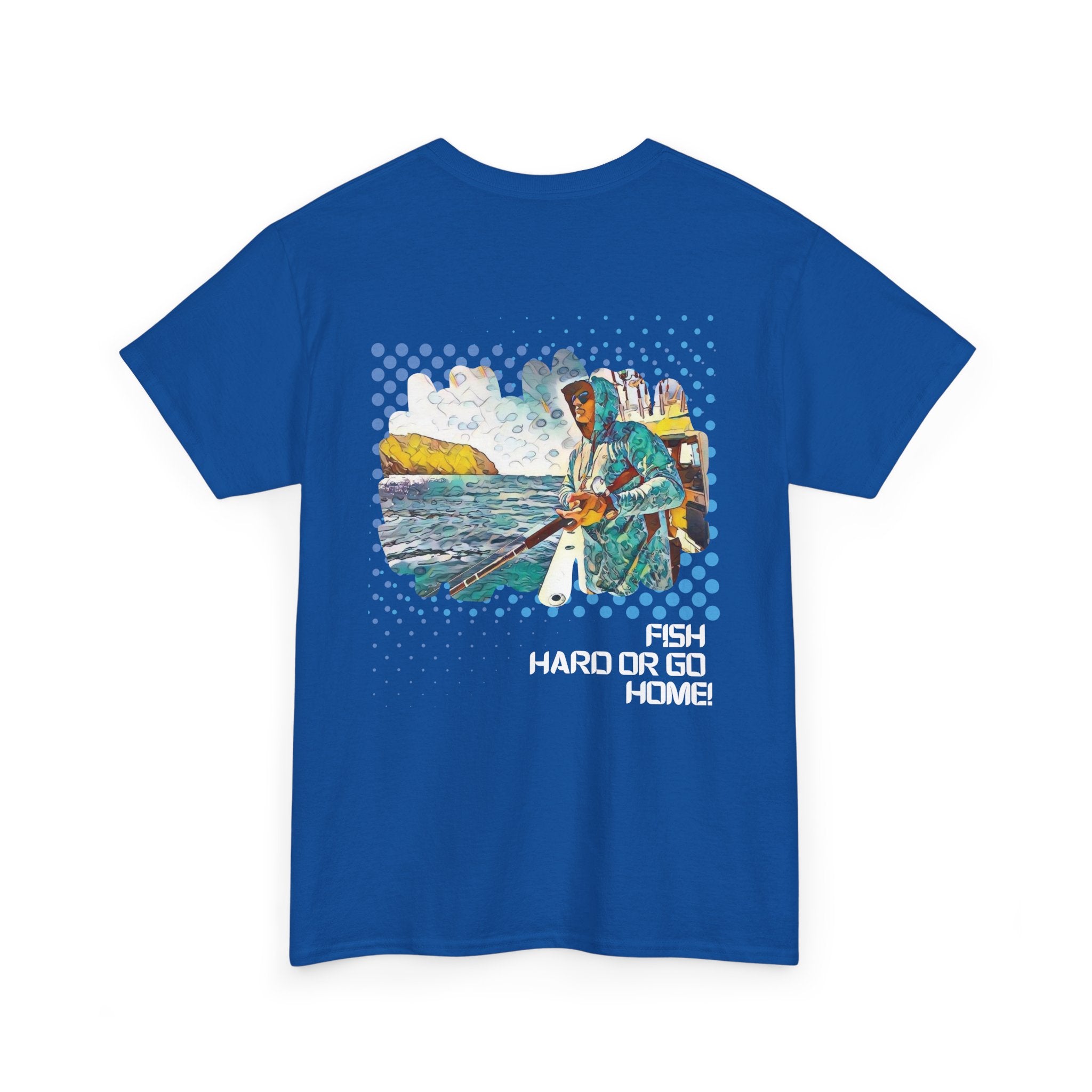 Fish Hard or Go Home White