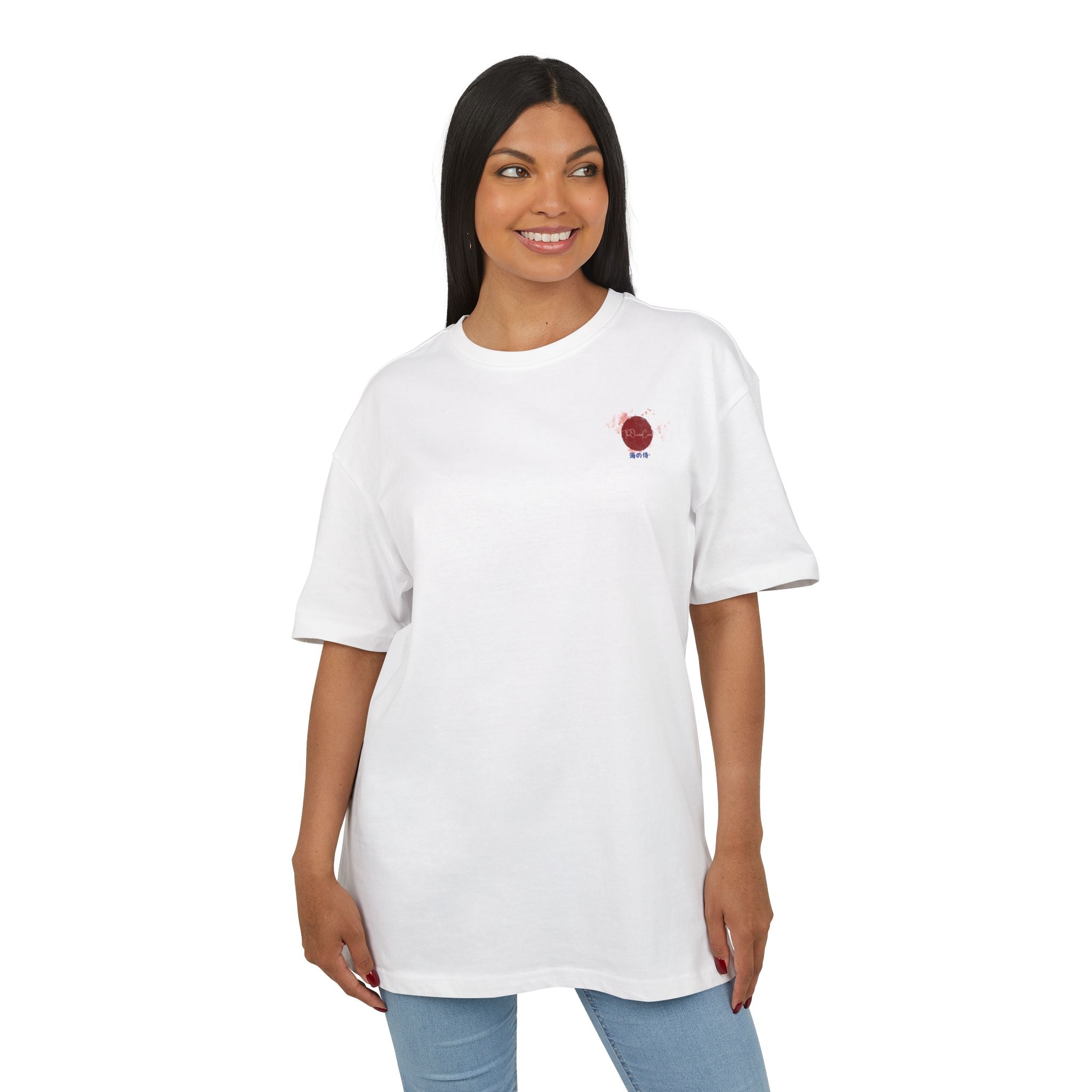 The Samurai of the Ocean Sun- Unisex Heavy Oversize T-Shirt