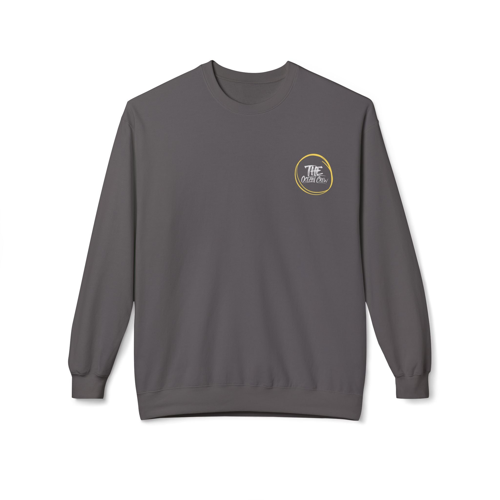 Unisex-Sweatshirt aus mittelschwerem Softstyle-Fleece mit Rundhalsausschnitt „Respect The Locals“