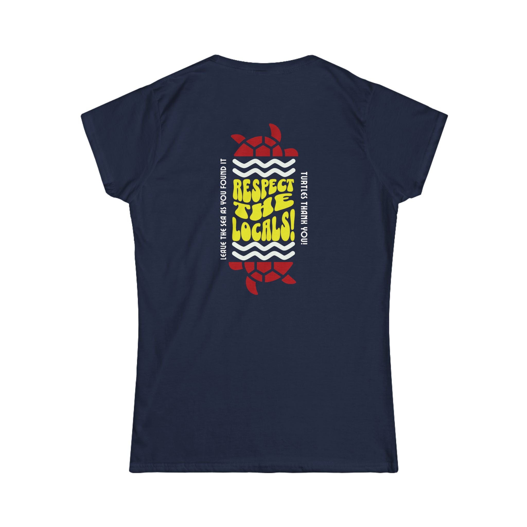 Damen Softstyle Tee Turtle