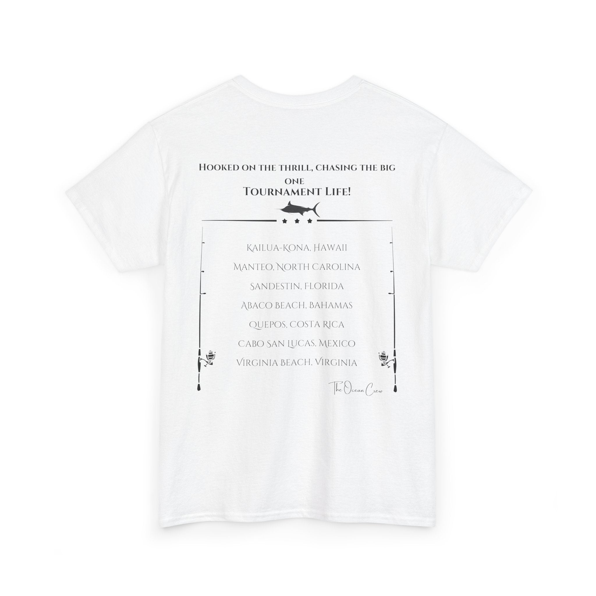 Unisex Heavy Cotton Tee Tournament Rod