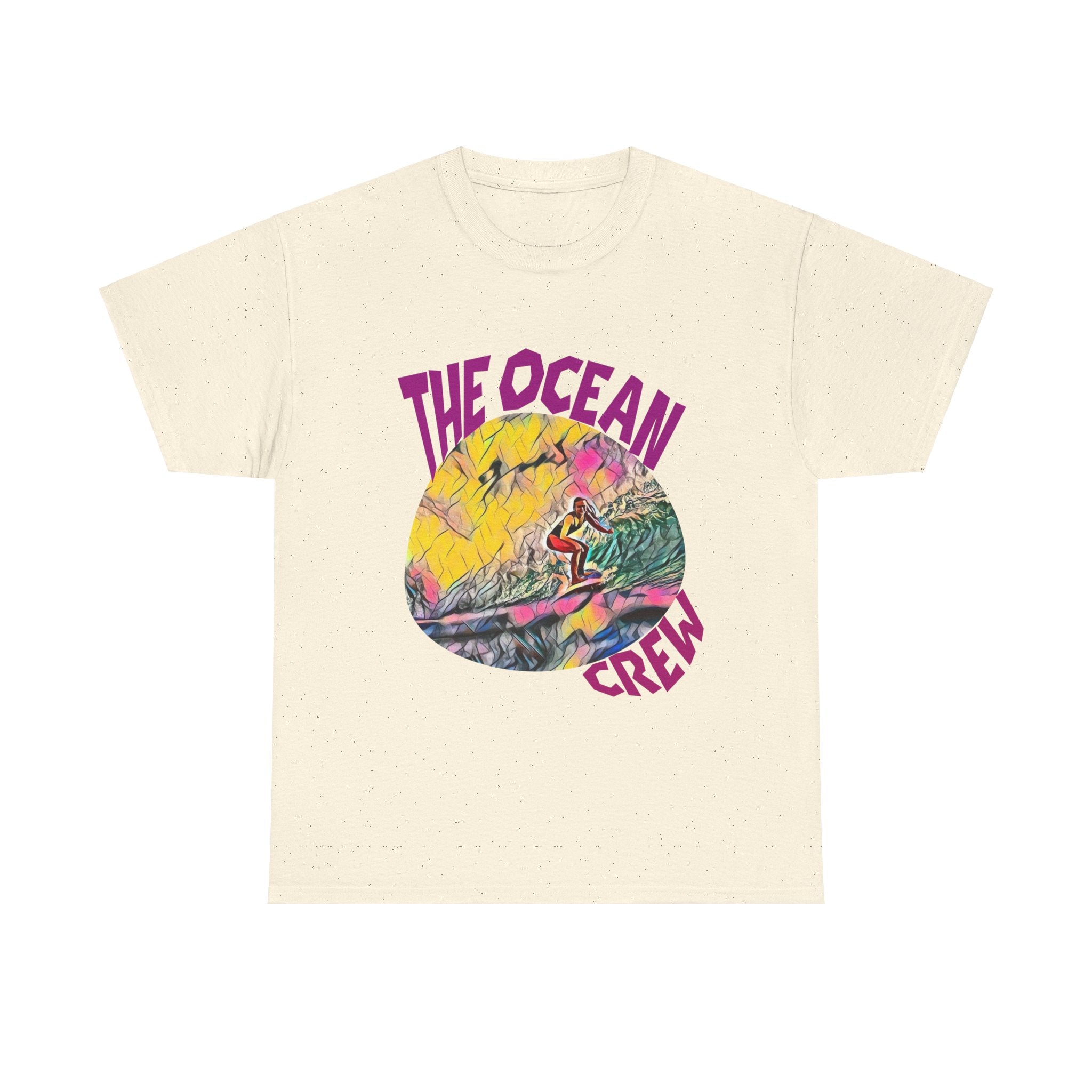 Unisex Heavy Cotton Tee Surf Wave