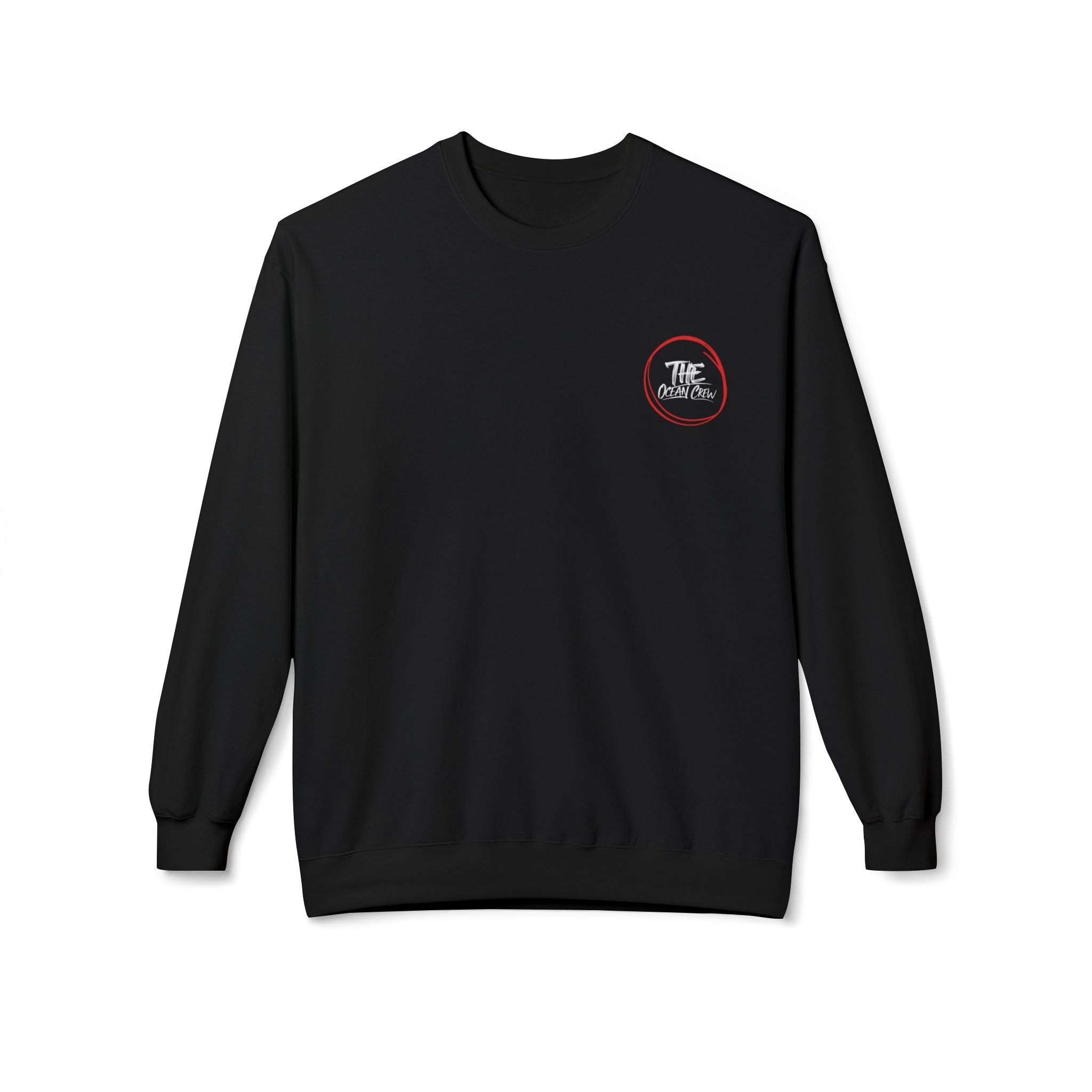 Unisex Midweight Softstyle Fleece Crewneck Sweatshirt Respect The Locals Sharks