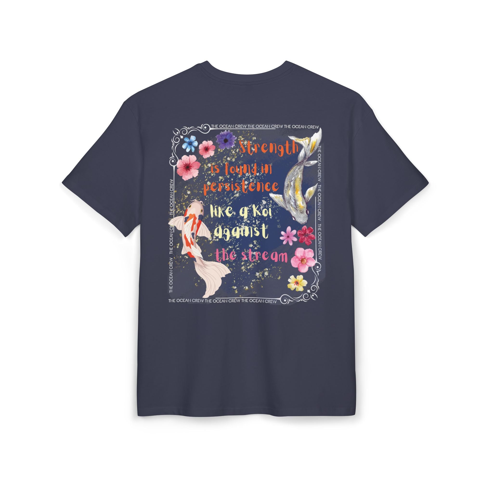 Camiseta Koi inspiradora - Camiseta unisex extragrande y pesada