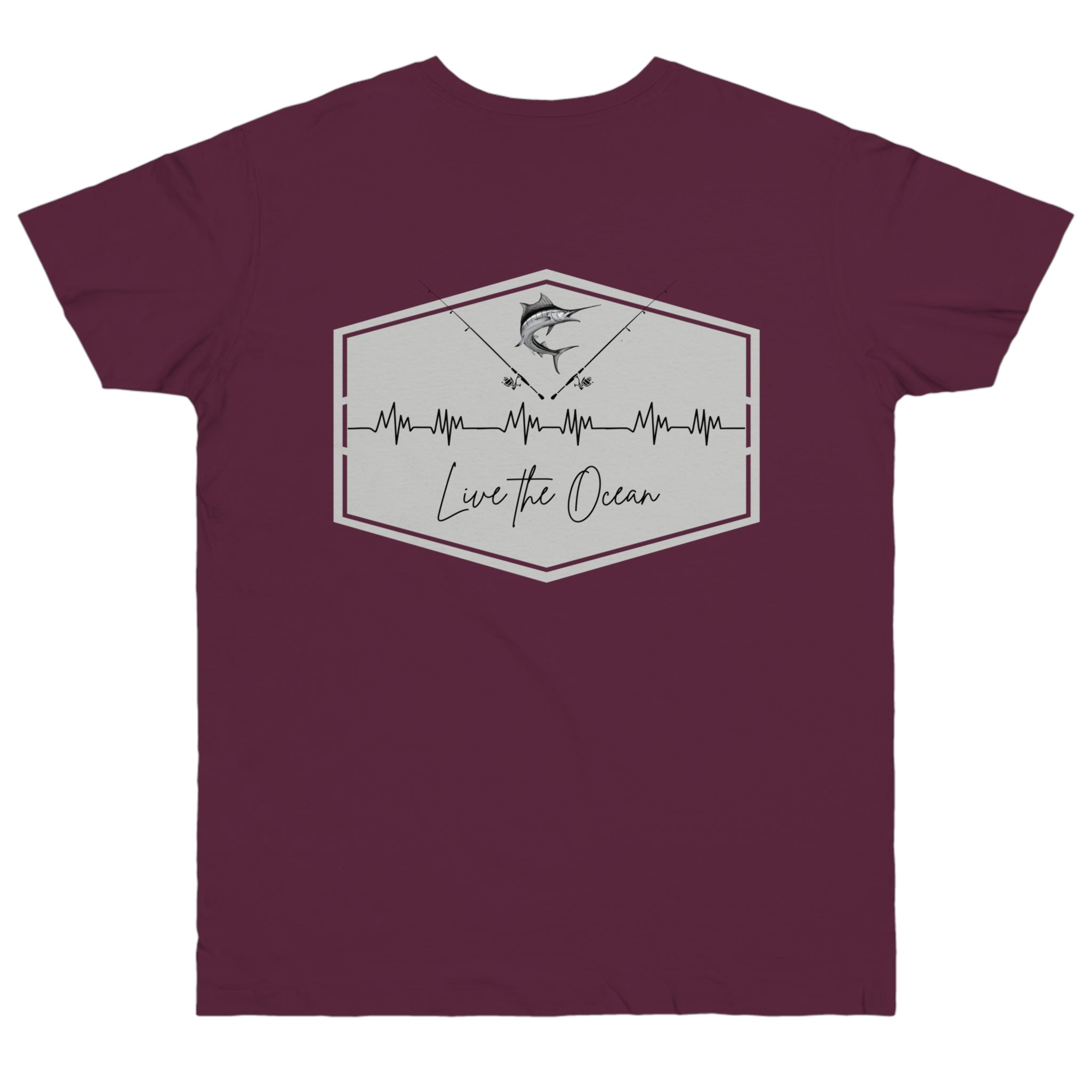 T-Shirt Lebe den Ozean